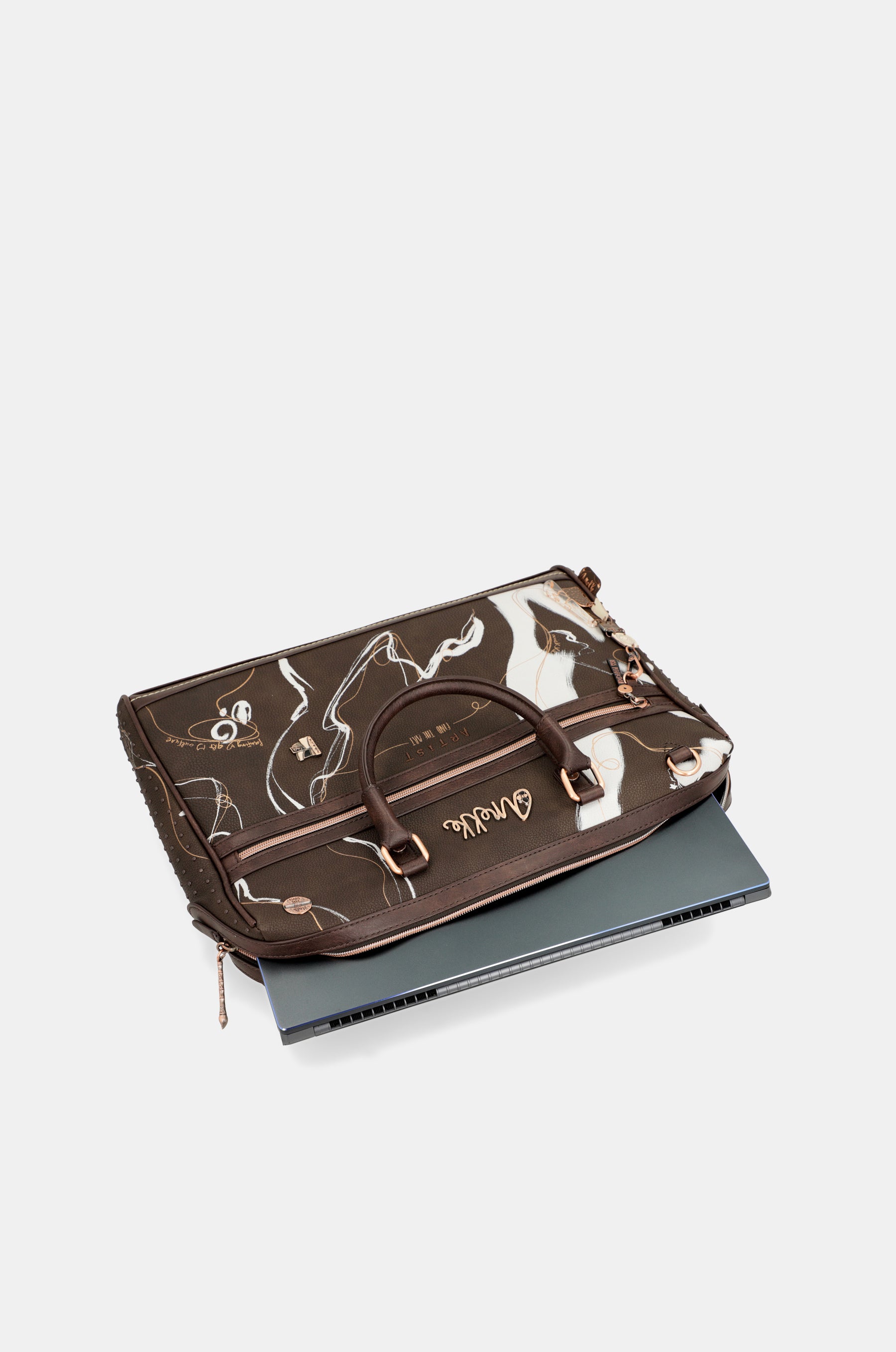 Portadocumentos marrón Nature Shodō