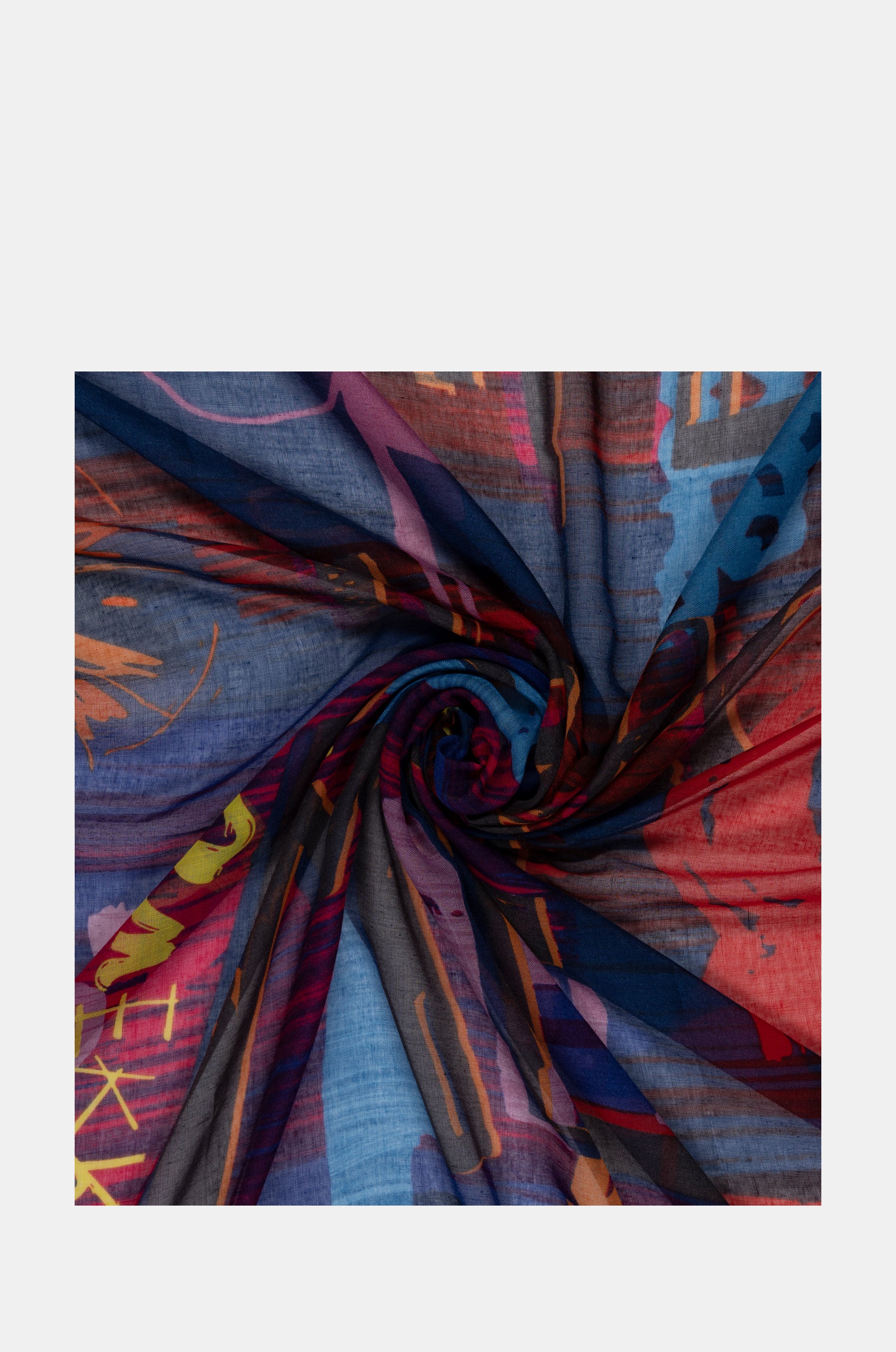 Pañuelo Contemporary azul