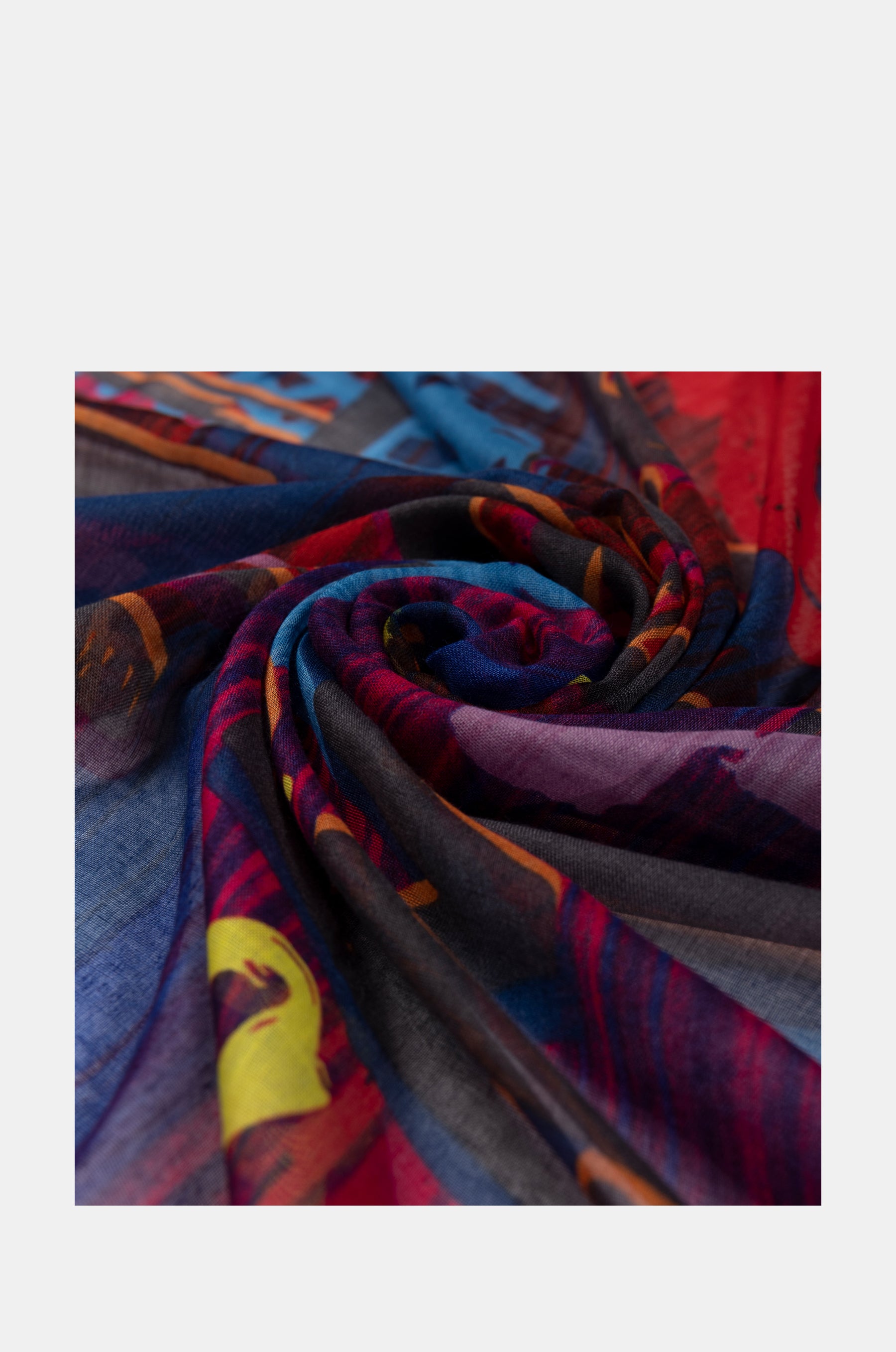Pañuelo Contemporary azul