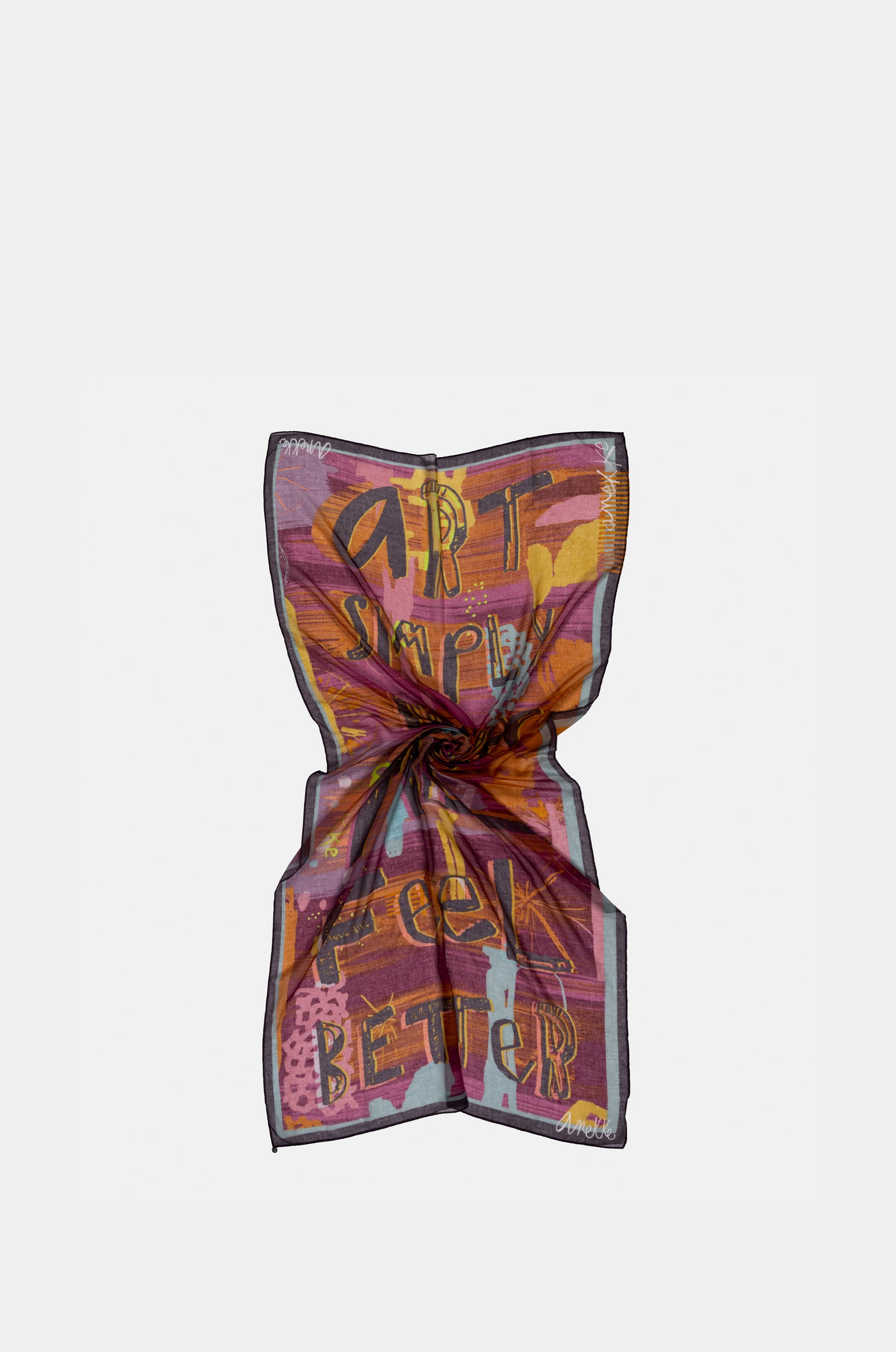 Pañuelo Contemporary violeta
