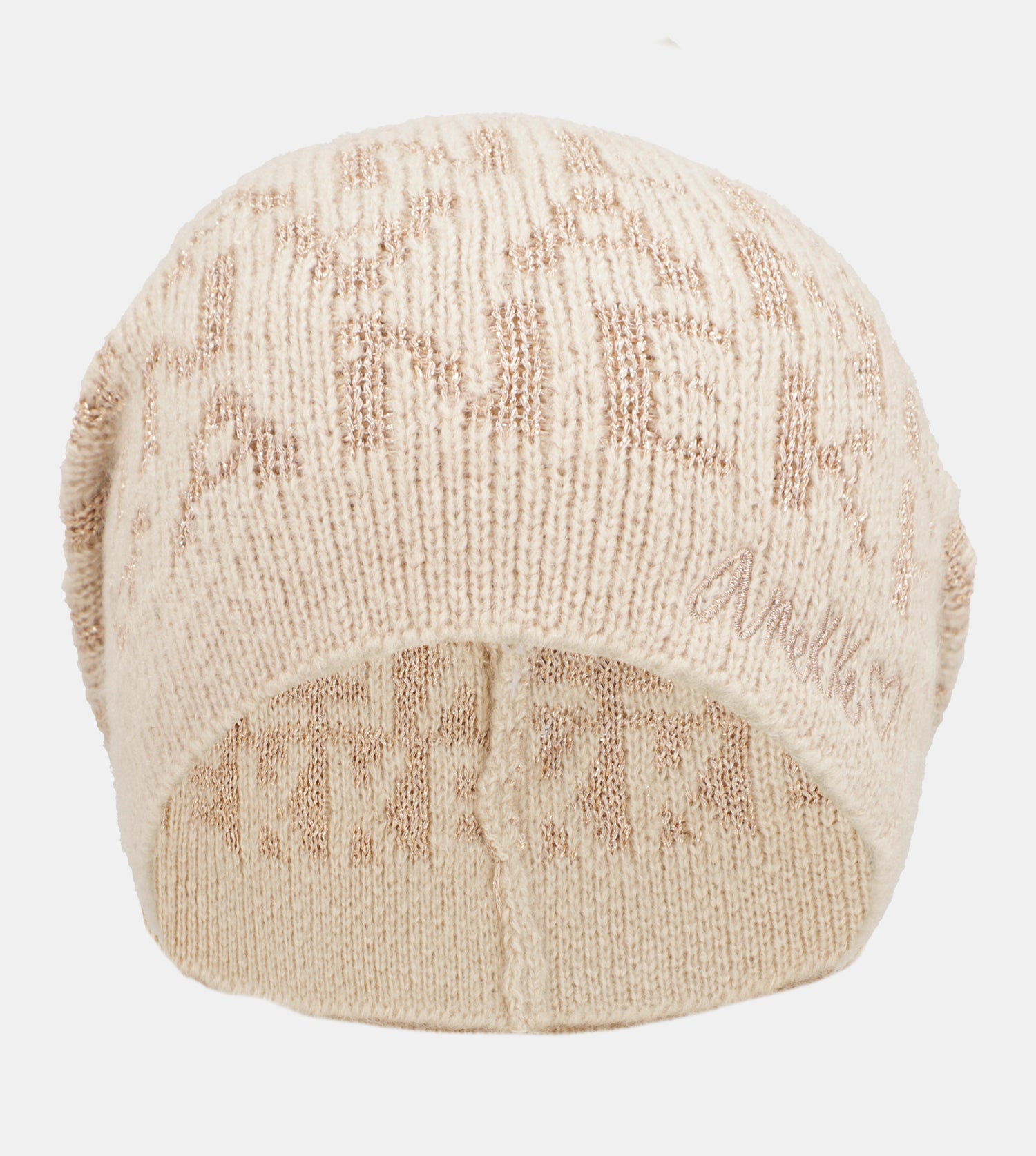 Gorro punto beige Contemporary