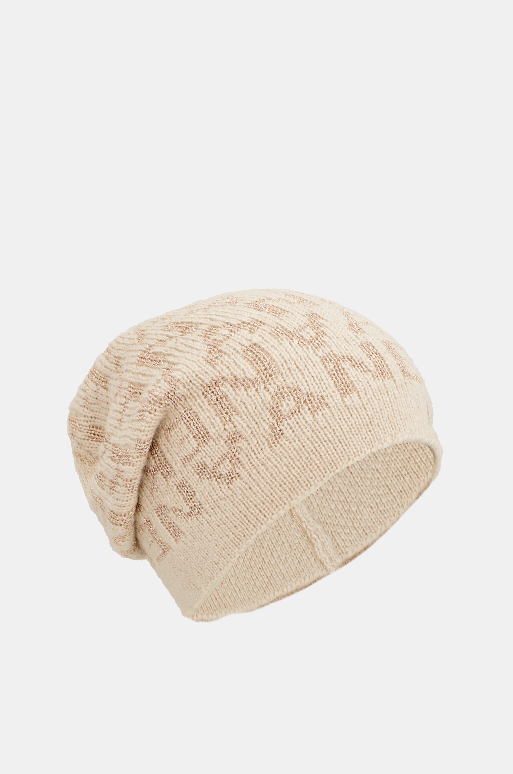 Gorro punto beige Contemporary