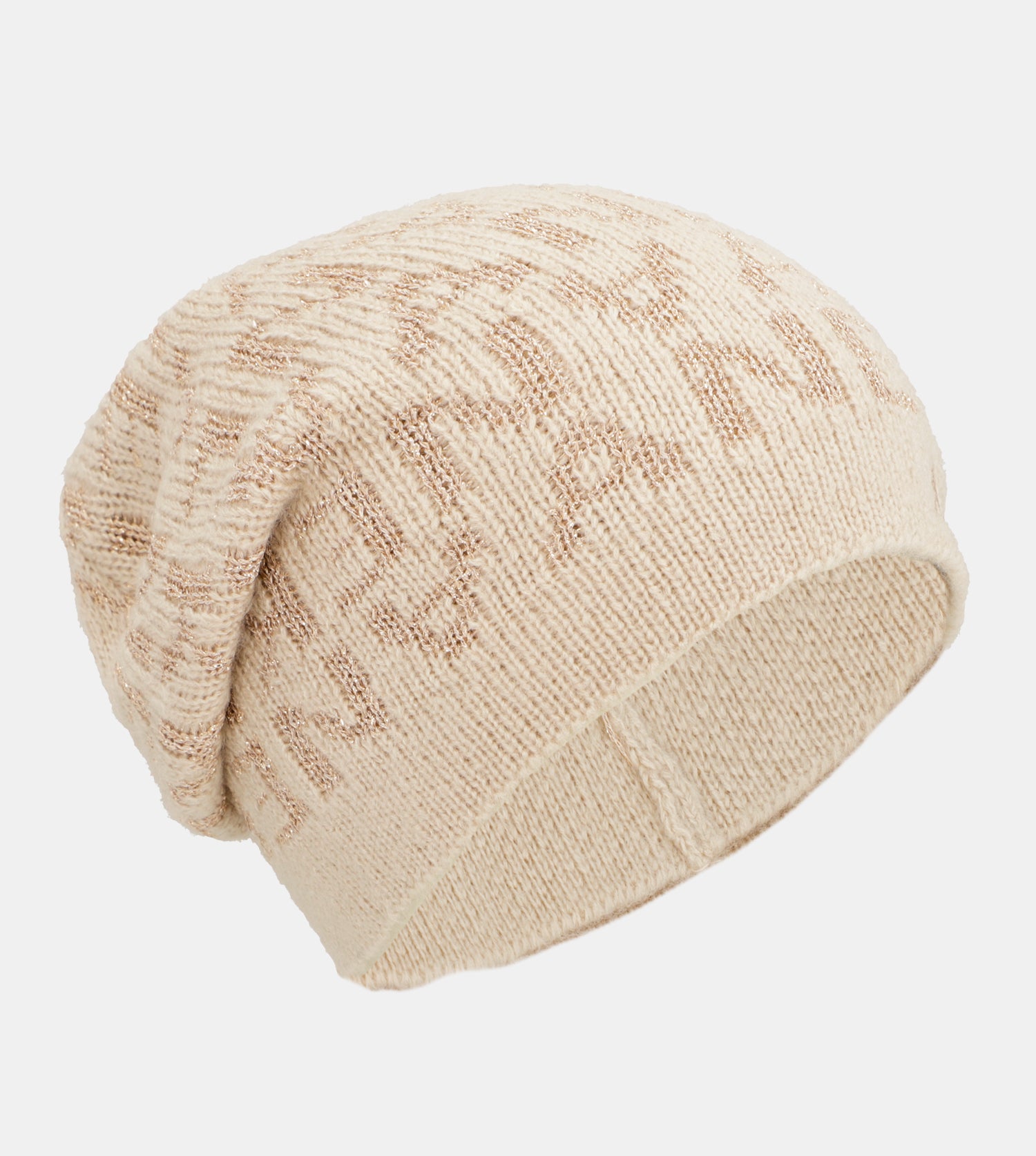 Gorro punto beige Contemporary