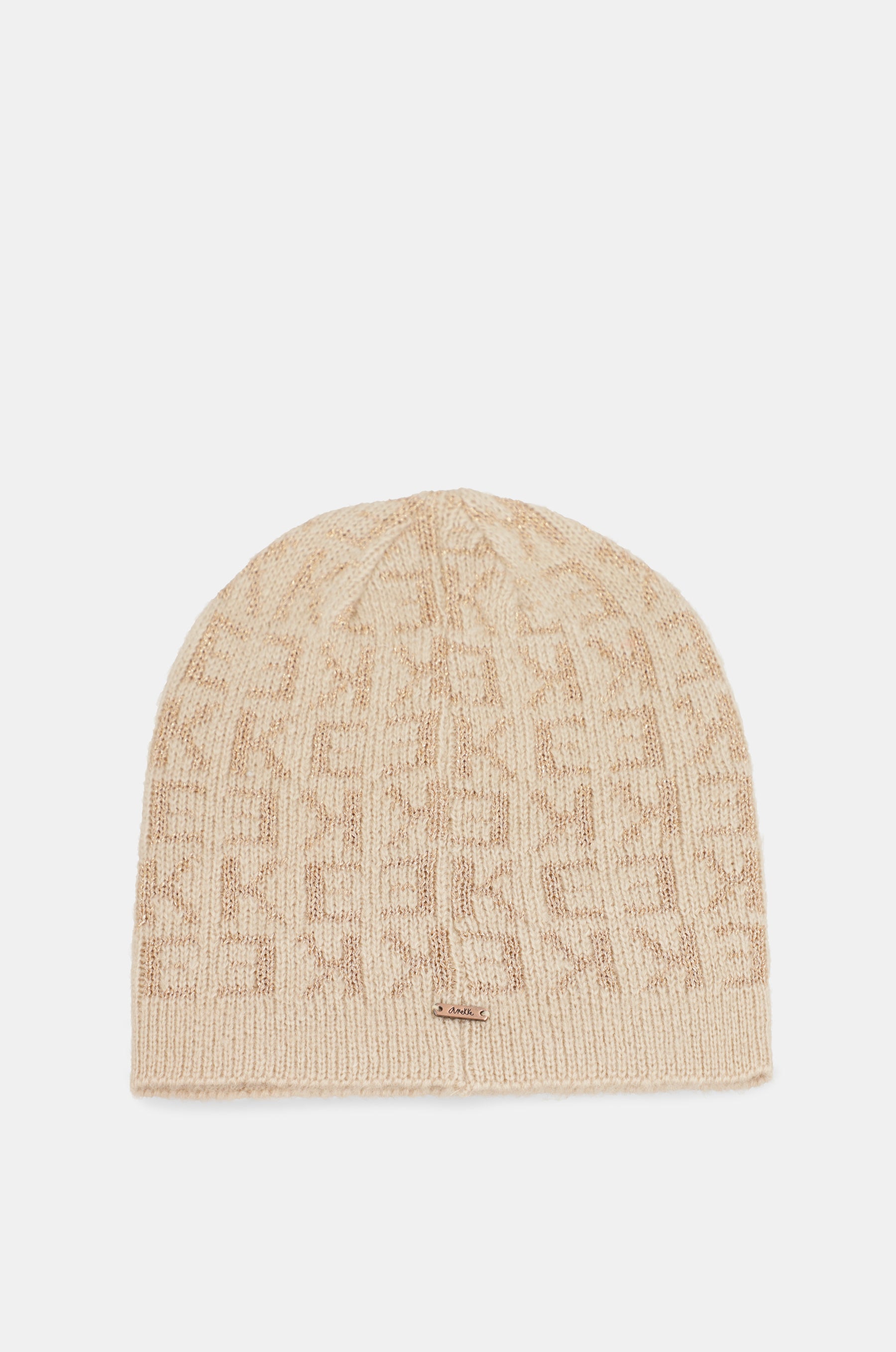 Gorro punto beige Contemporary