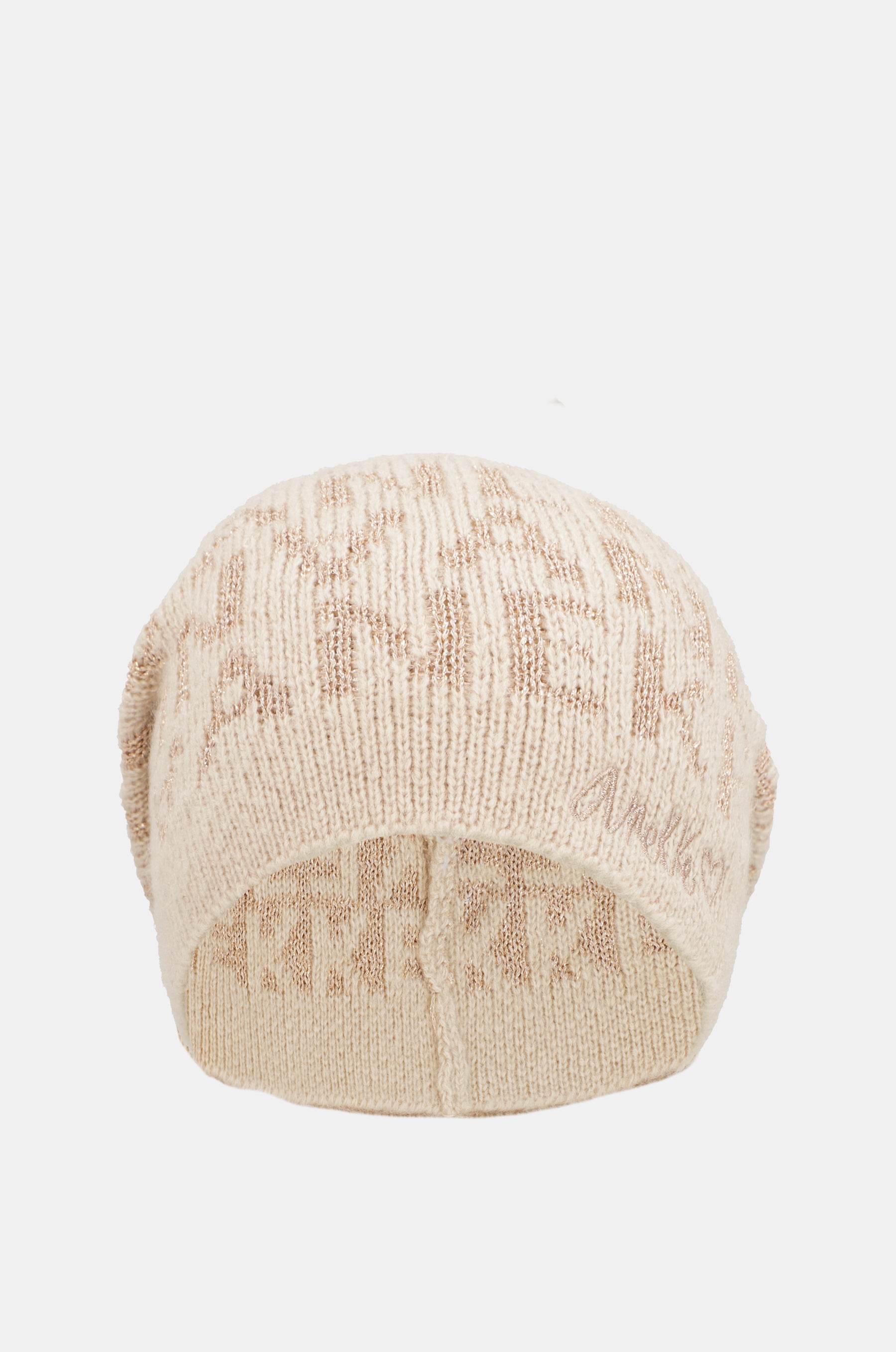 Gorro punto beige Contemporary