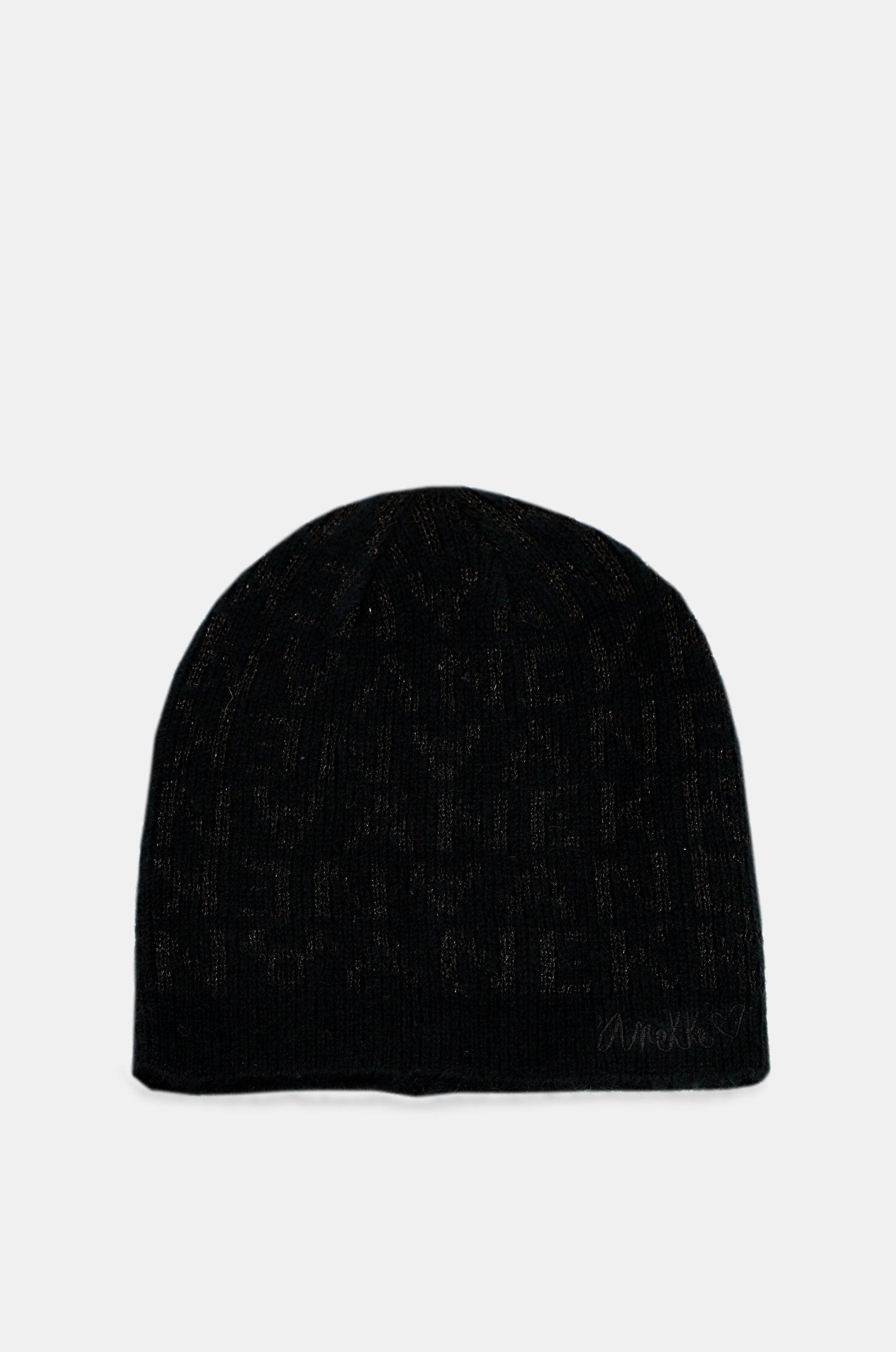 Gorro punto negro Contemporary