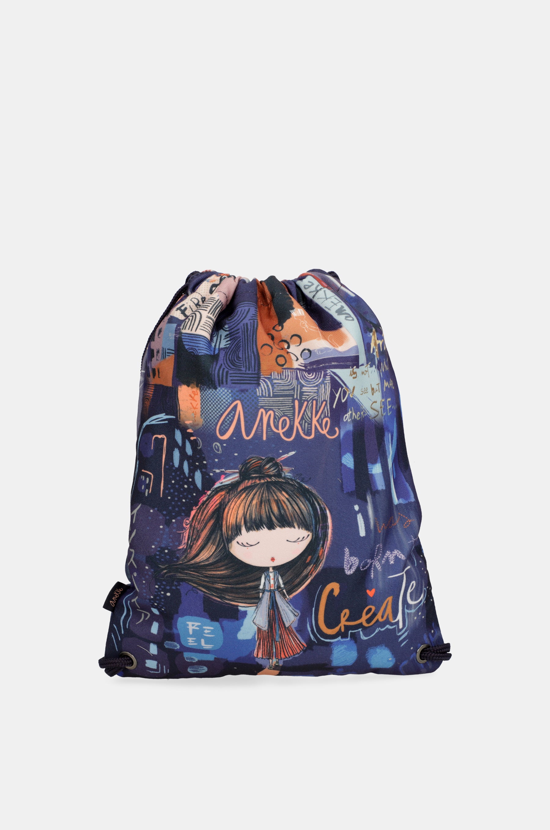 Mochila saco de tela Kyomu