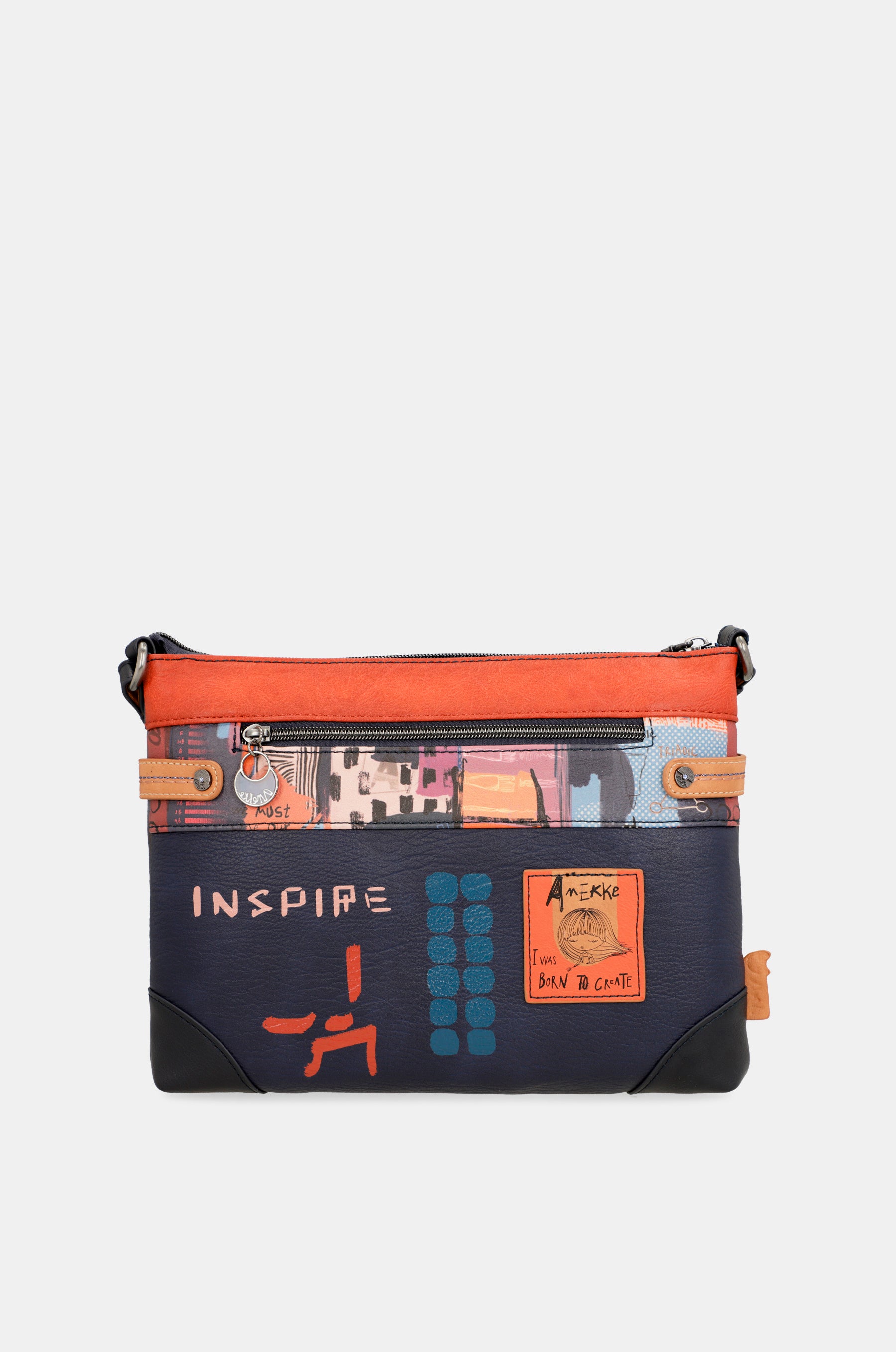 Bandolera estampada grande Contemporary