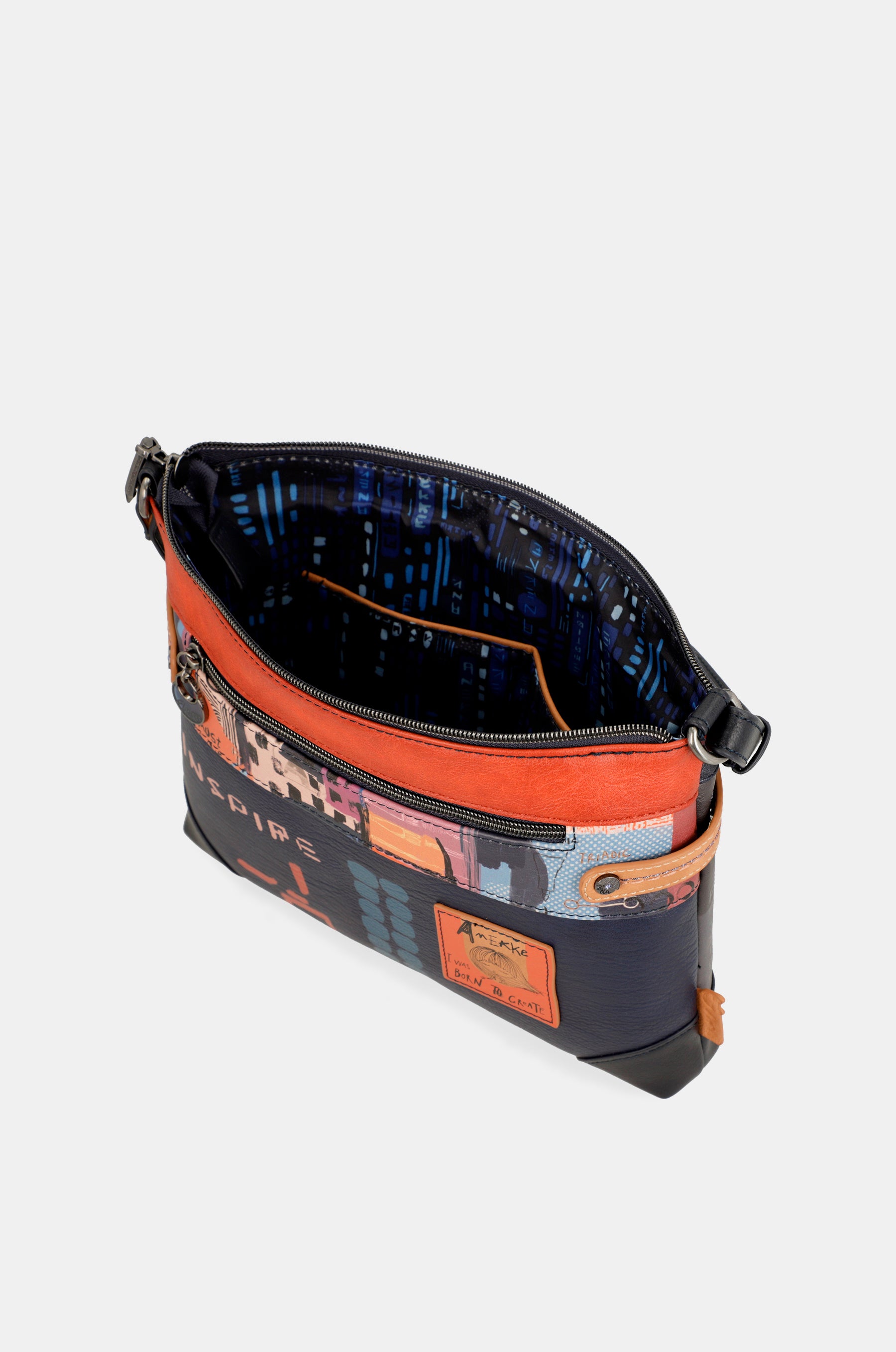Bandolera estampada grande Contemporary