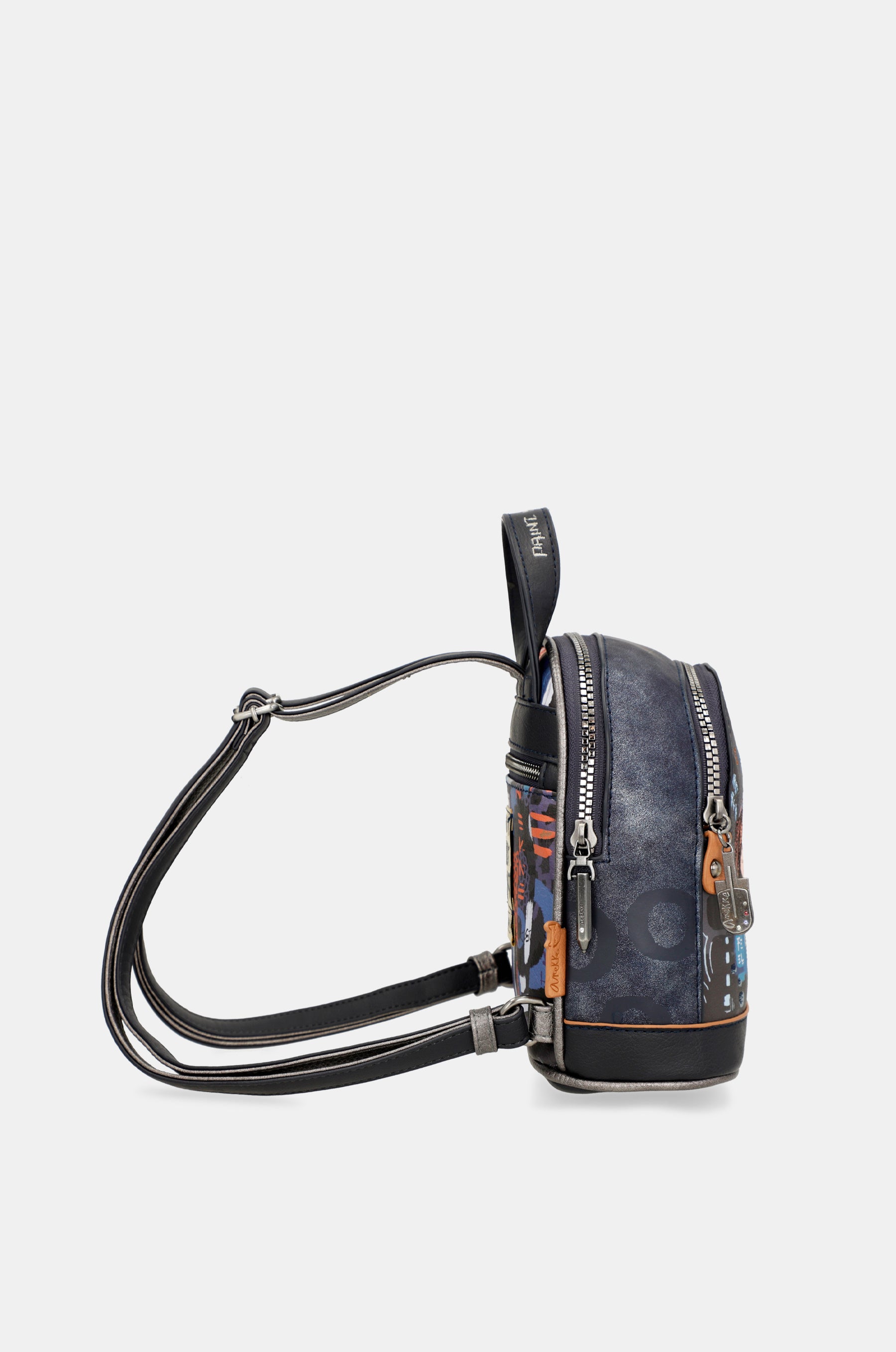 Mini mochila dos compartimentos Contemporary