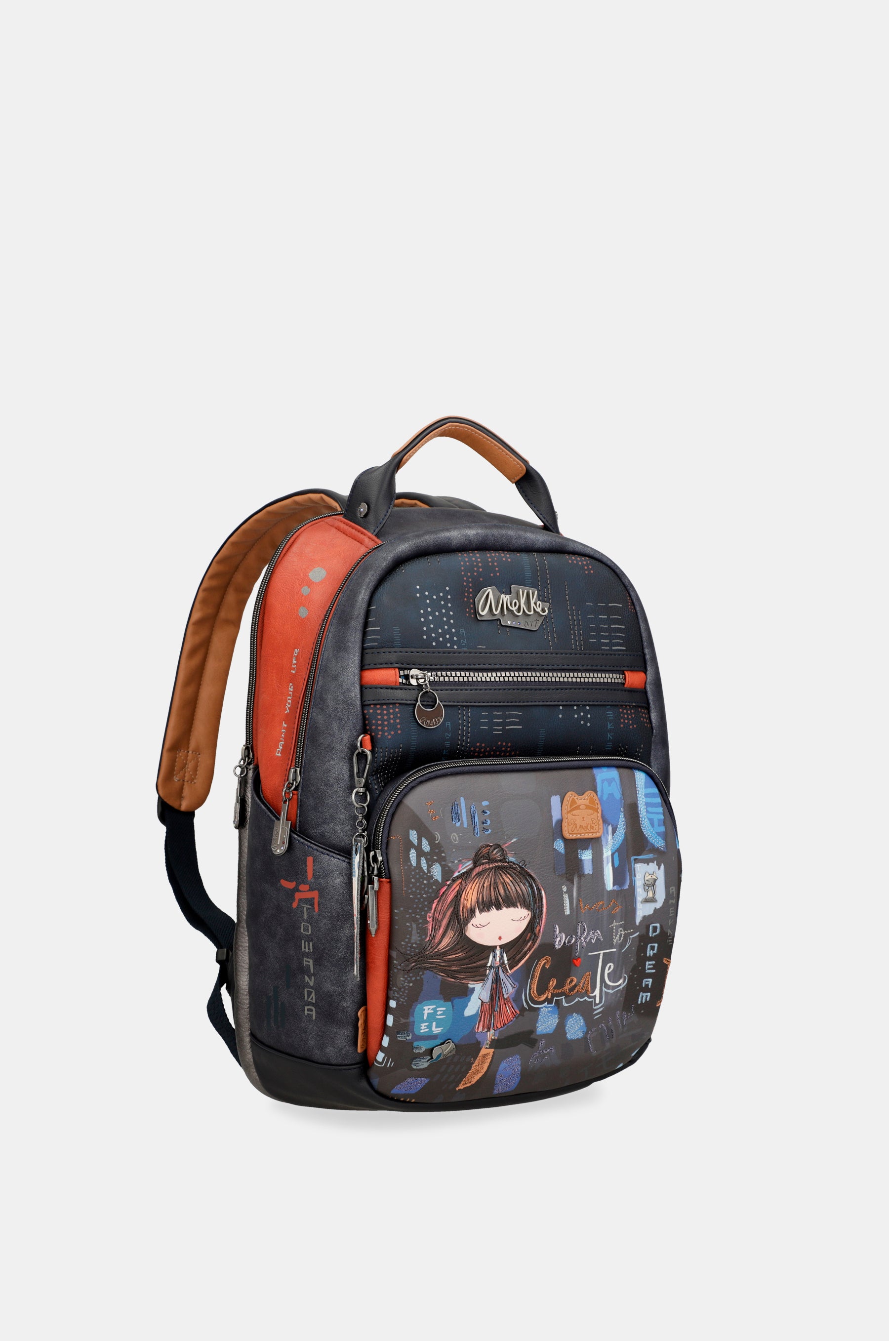 Mochila grande escolar Contemporary