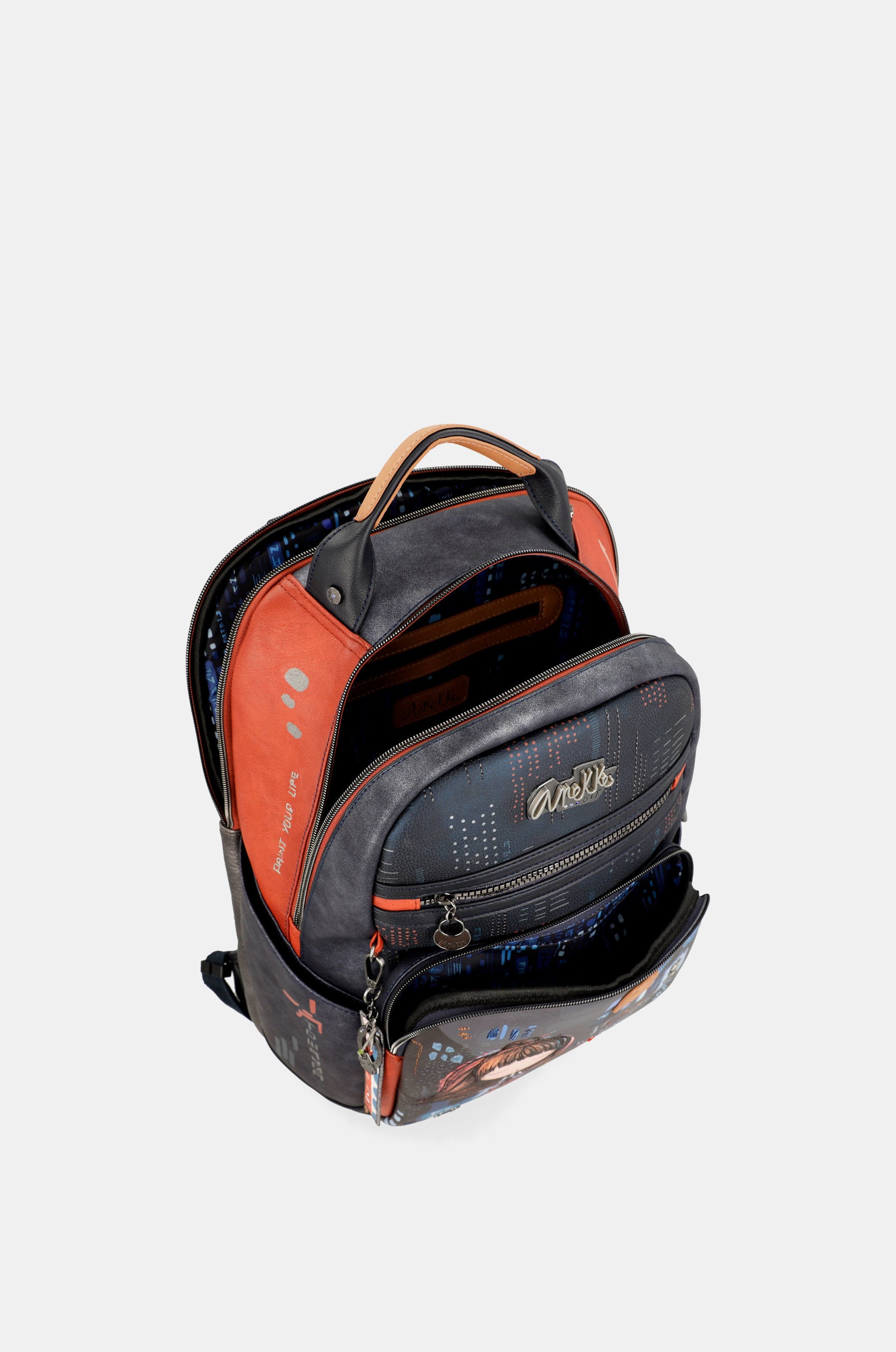 Mochila grande escolar Contemporary