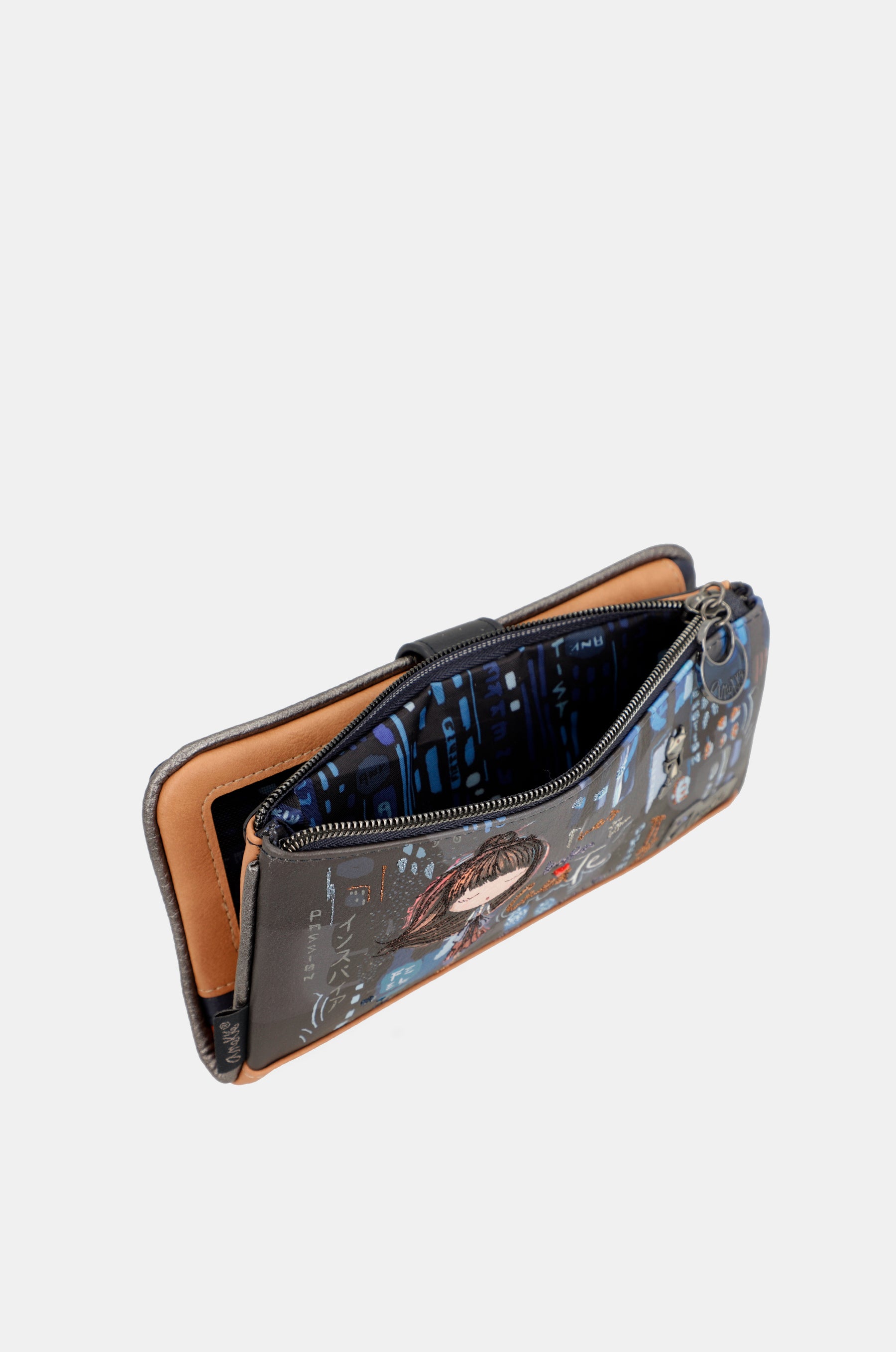 Billetero grande RFID flexible Contemporary