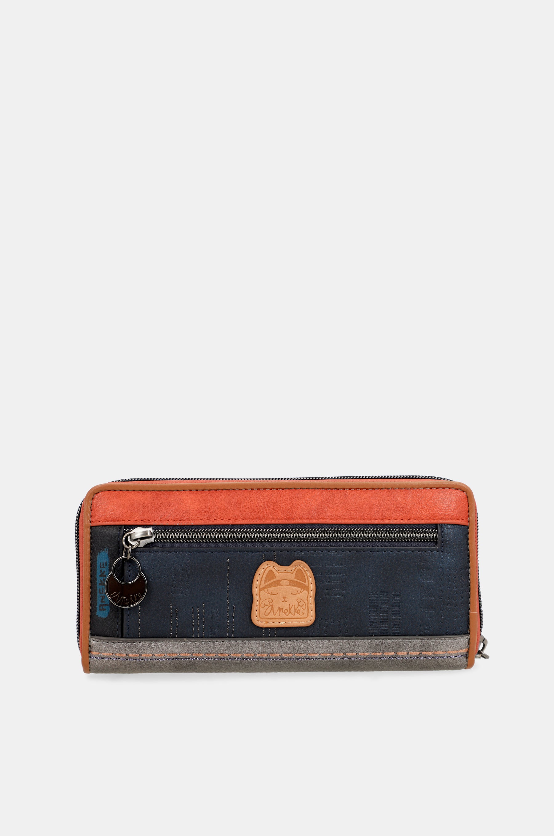 Billetero grande RFID estampado Contemporary