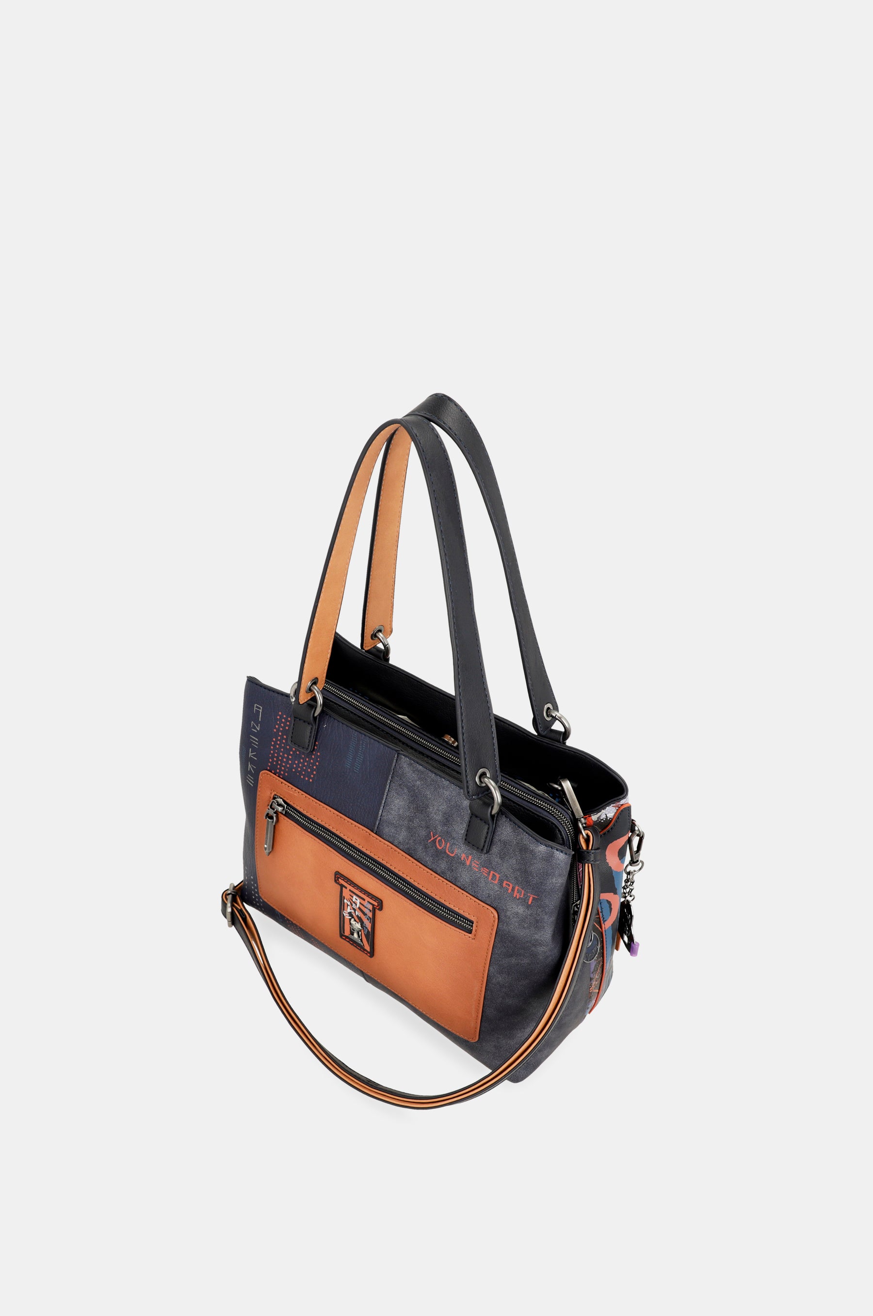 Bolso tote 3 compartimentos Nagare