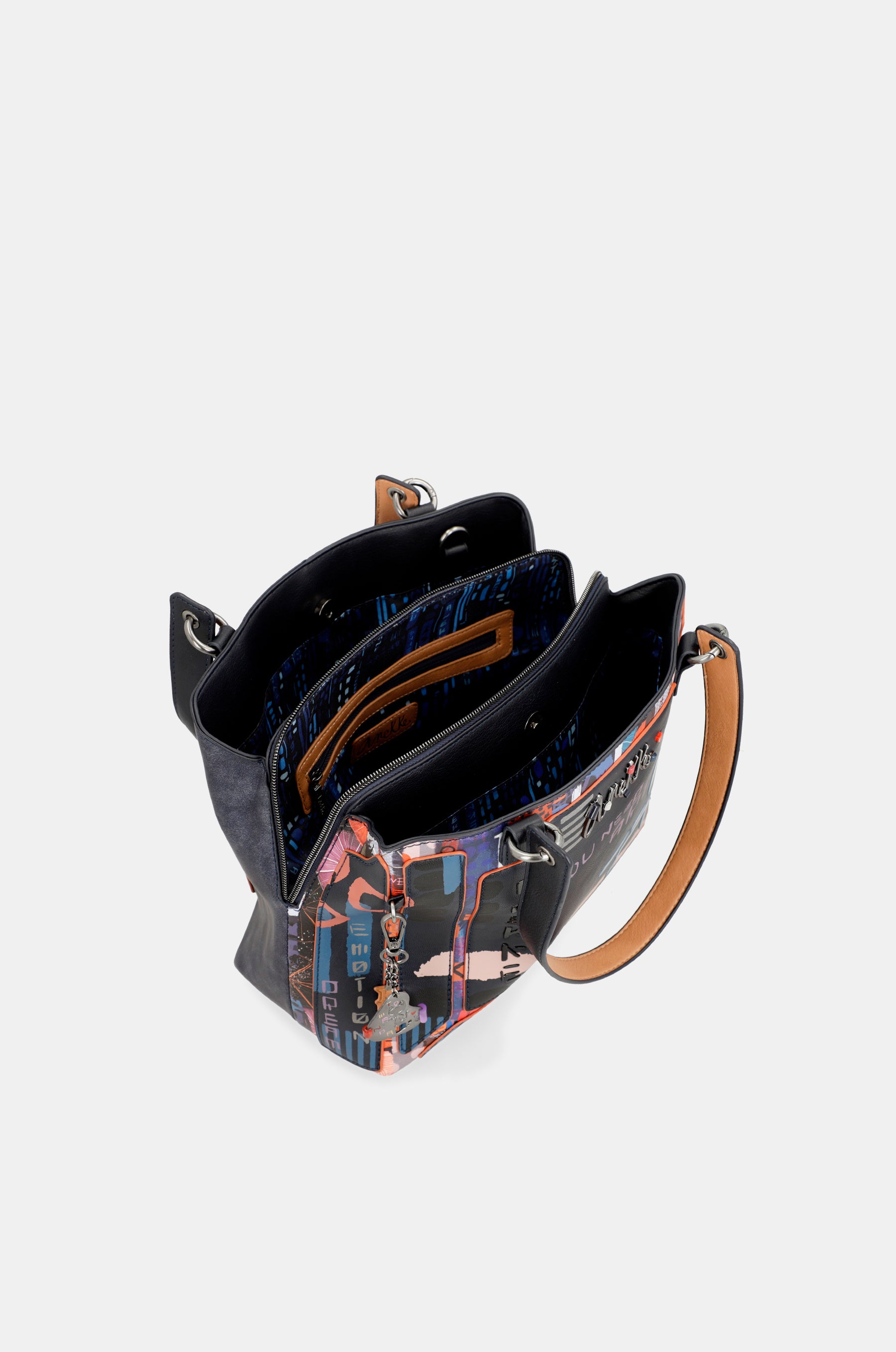 Bolso tote 3 compartimentos Nagare