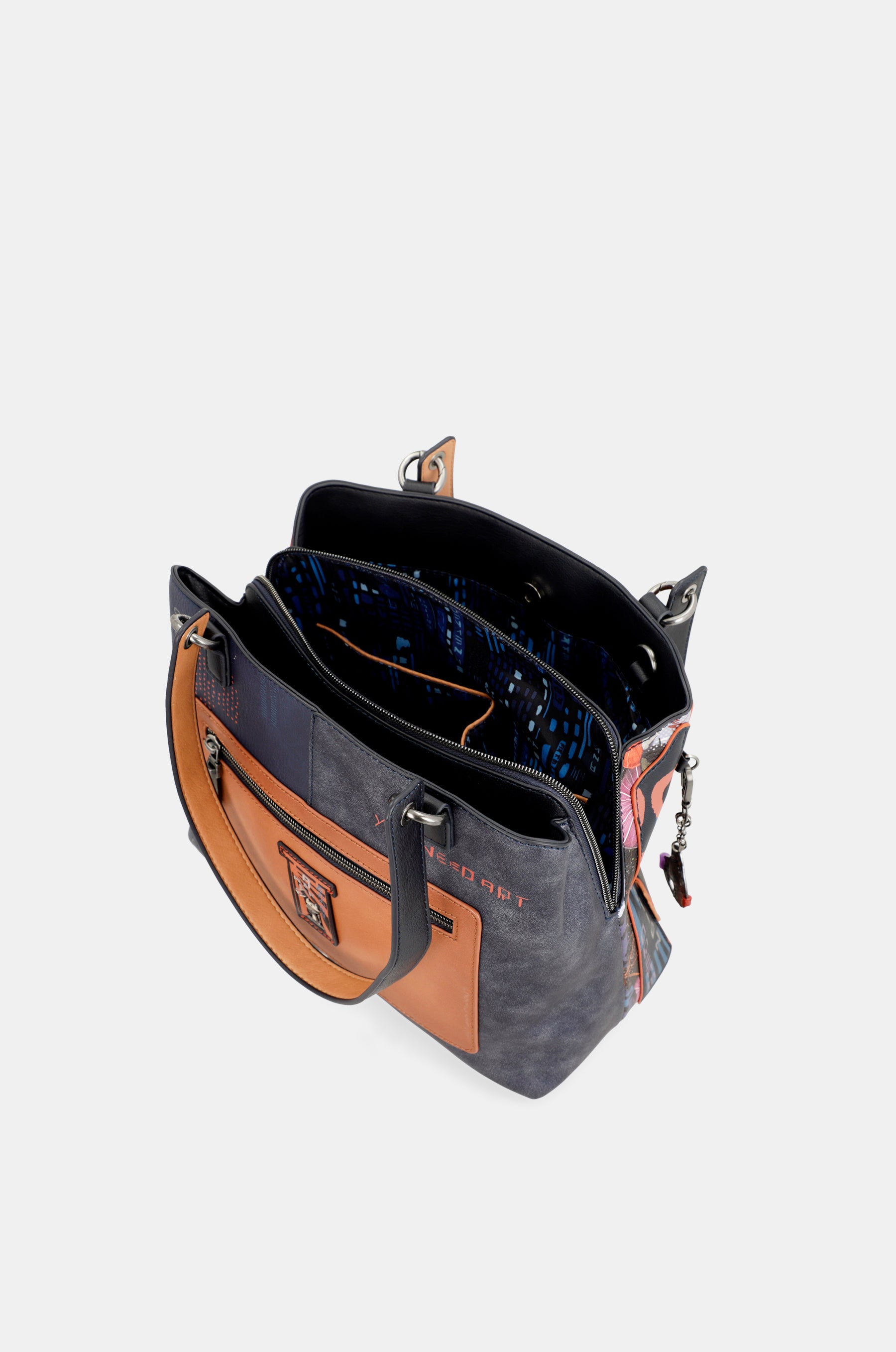 Bolso tote 3 compartimentos Nagare