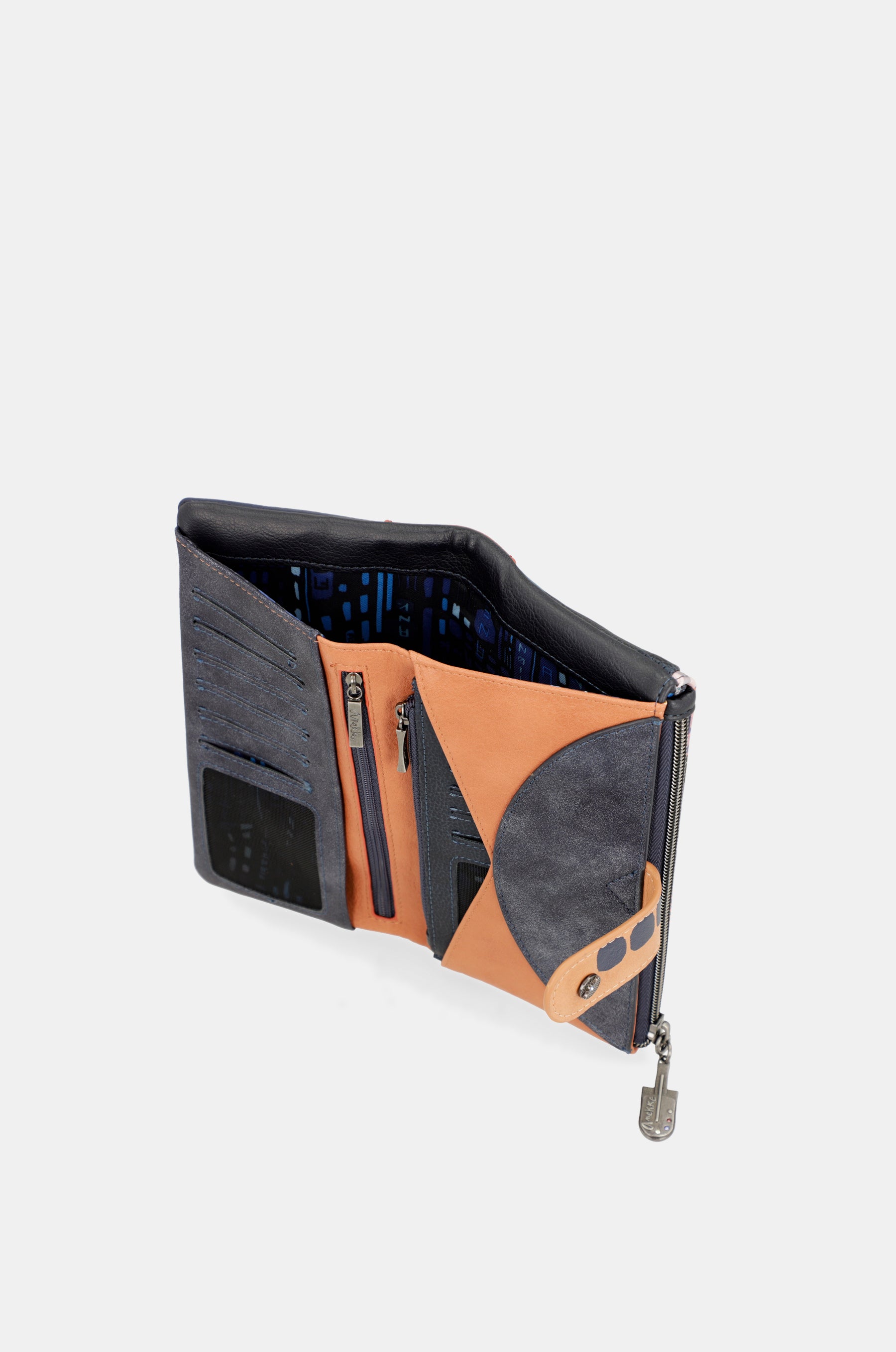 Billetero grande flexible RFID Origami