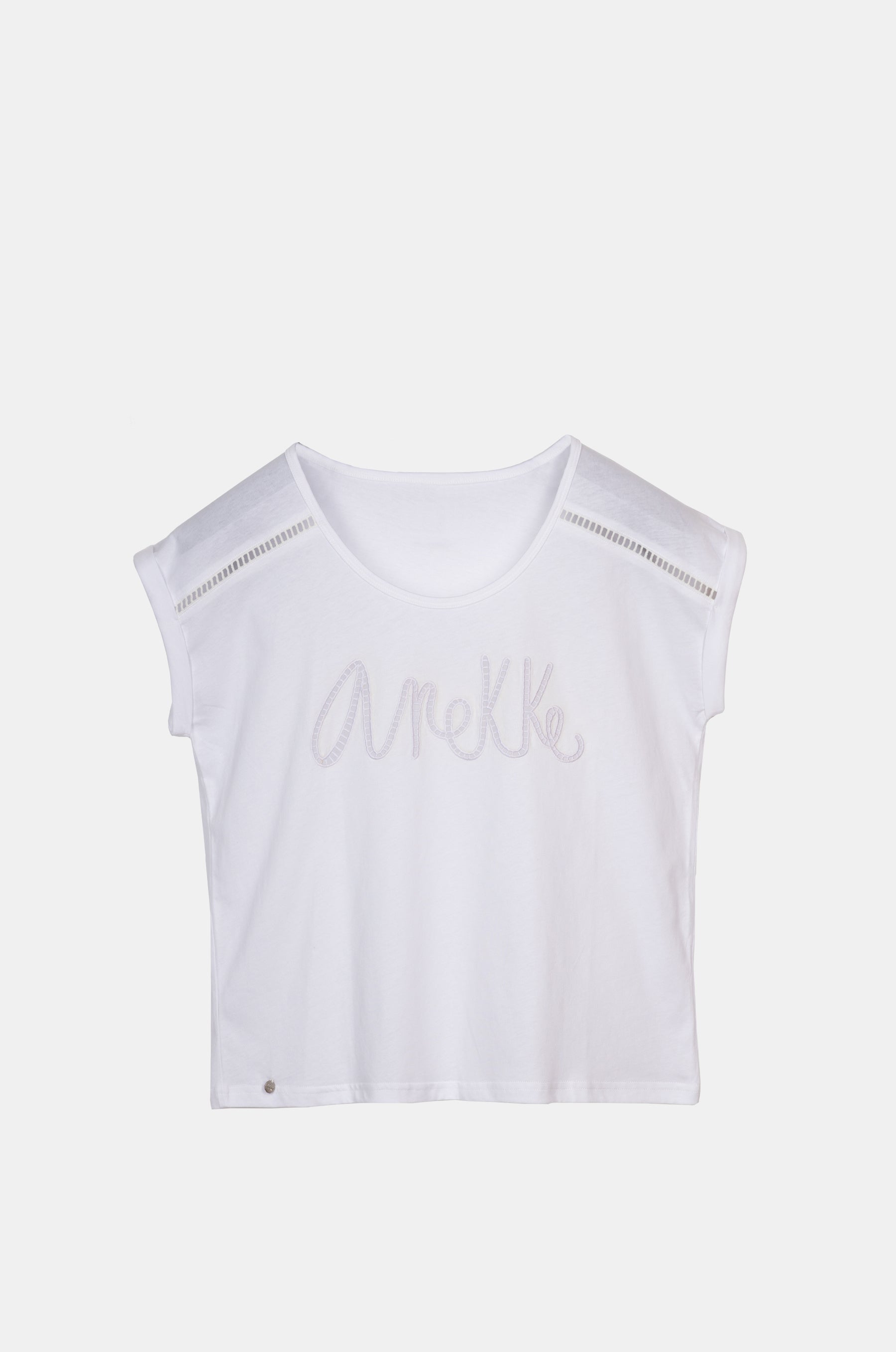 Camiseta blanca Anekke