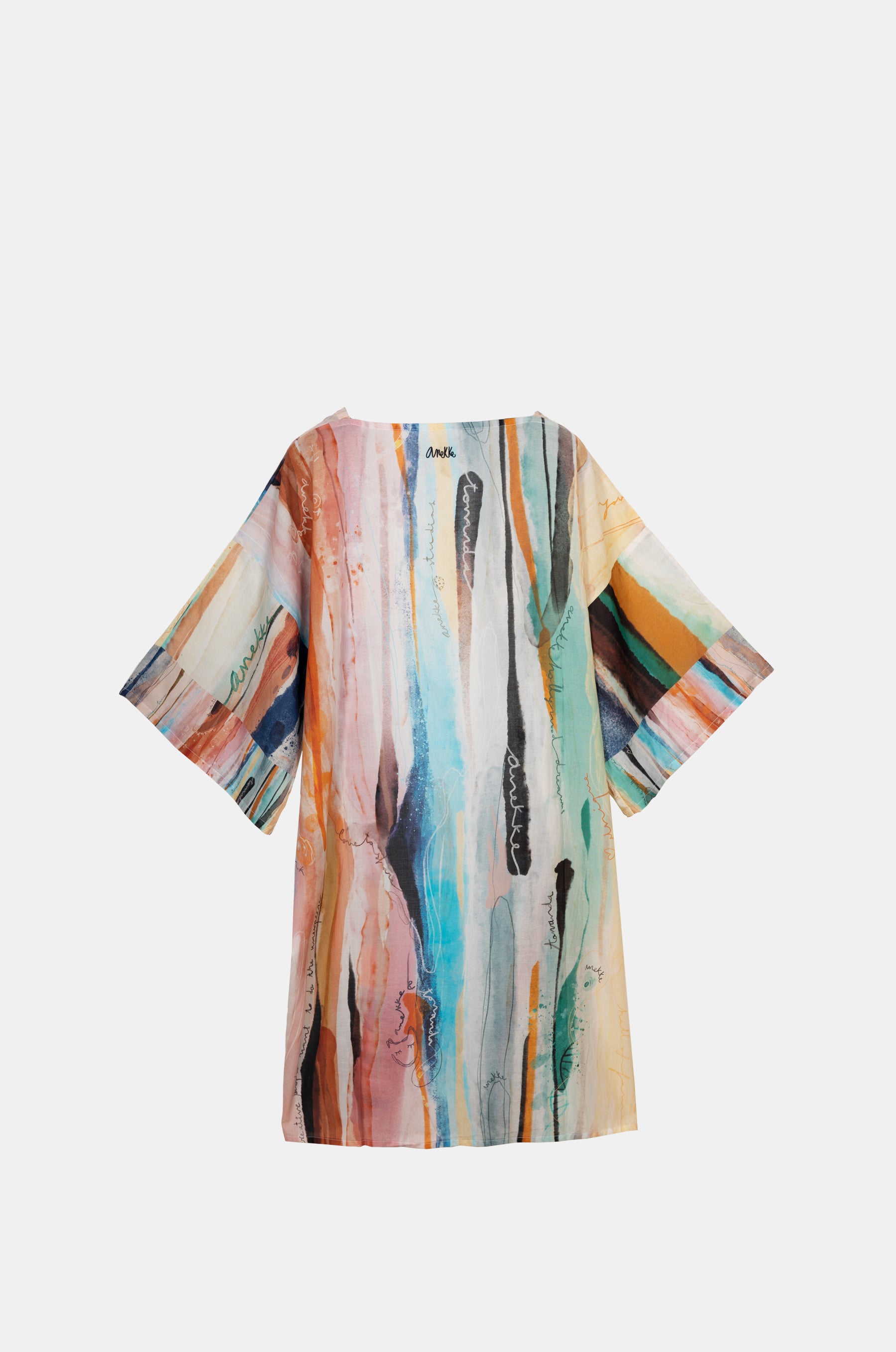 Kimono largo estampado Studio