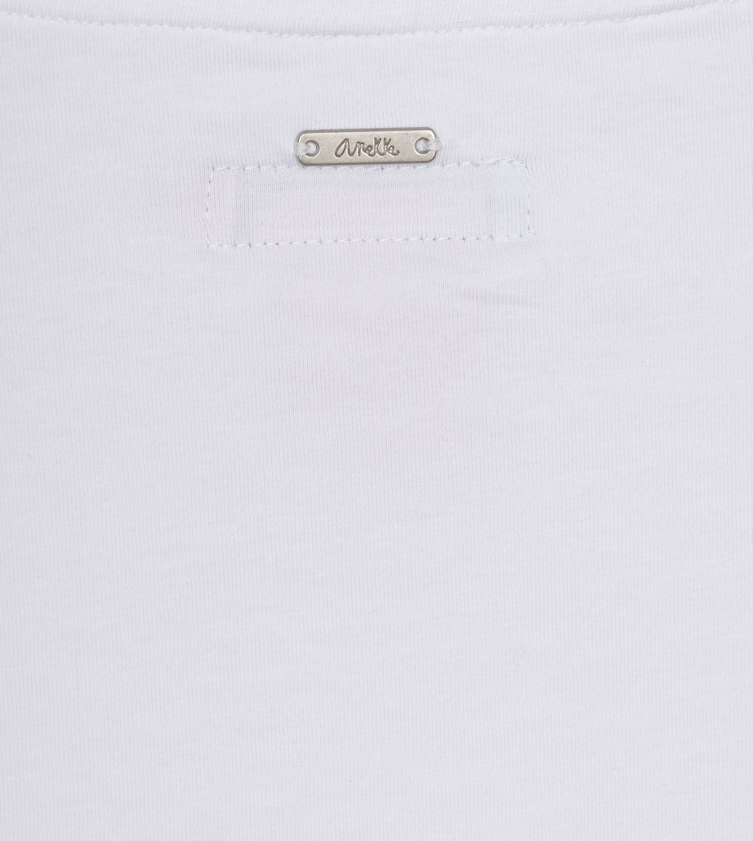 Camiseta blanca purpurina