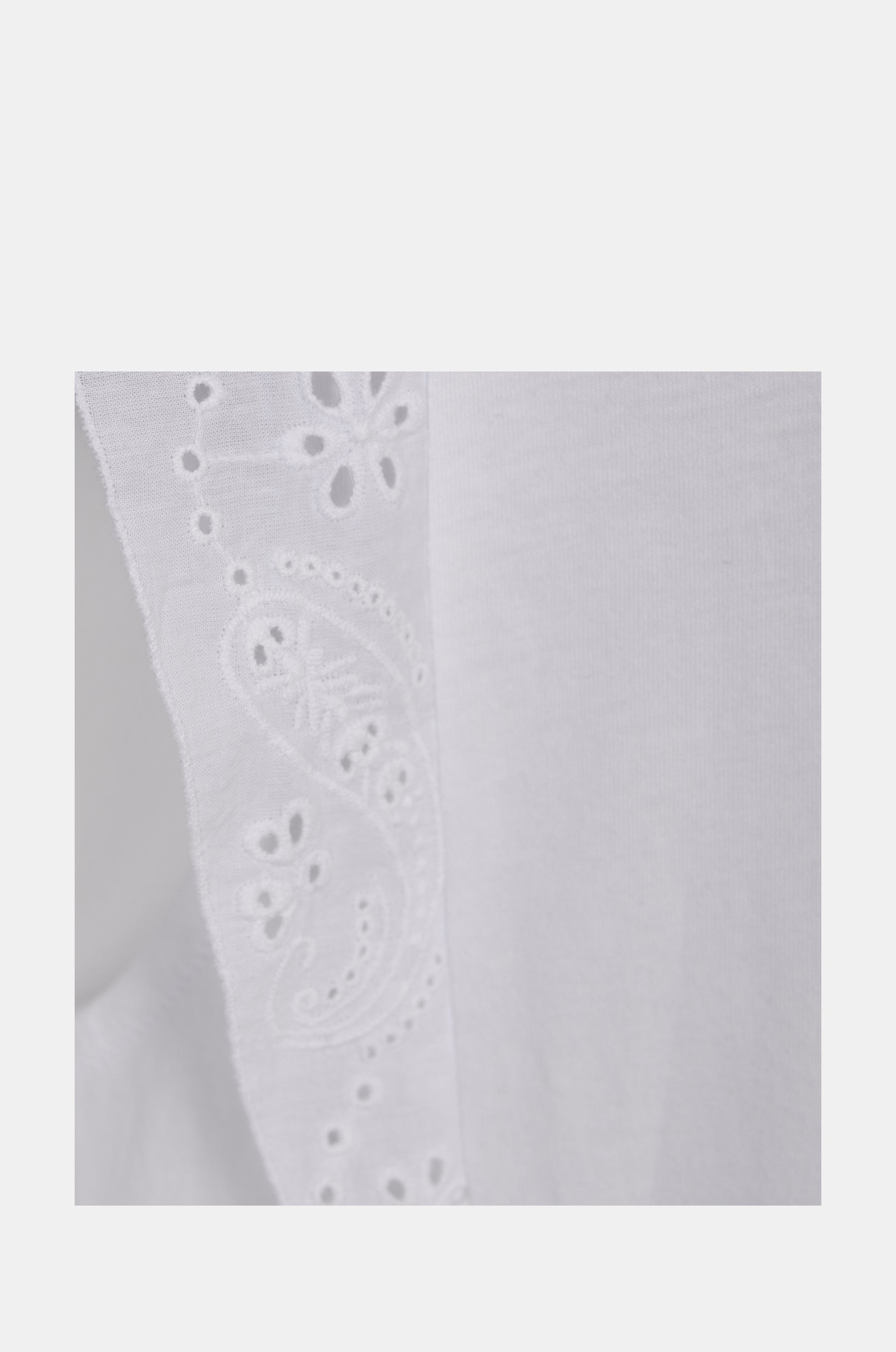 Camiseta sin mangas blanca Anekke