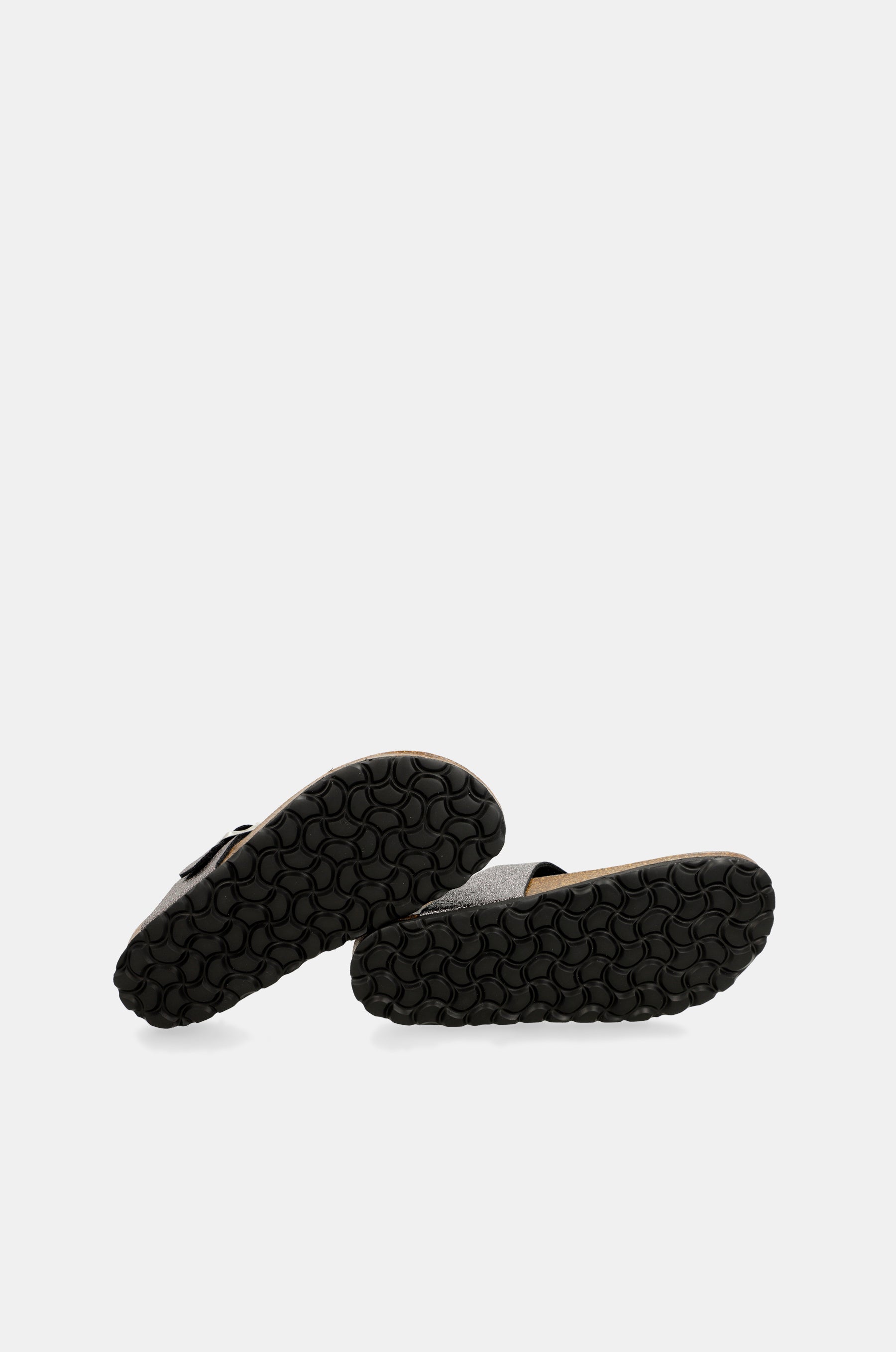 Sandalias bio de mujer plata