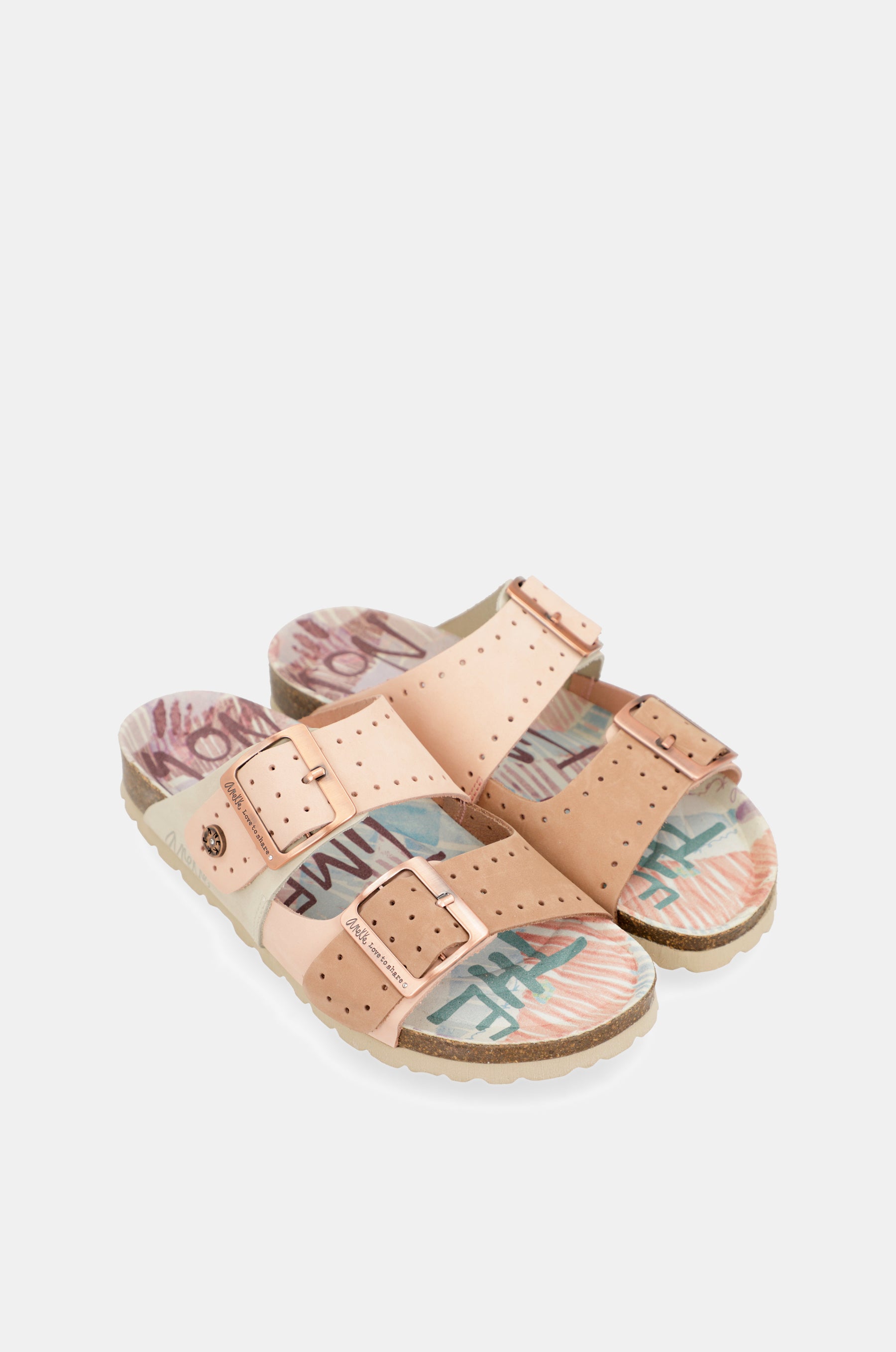 Sandalias bio de mujer Nude