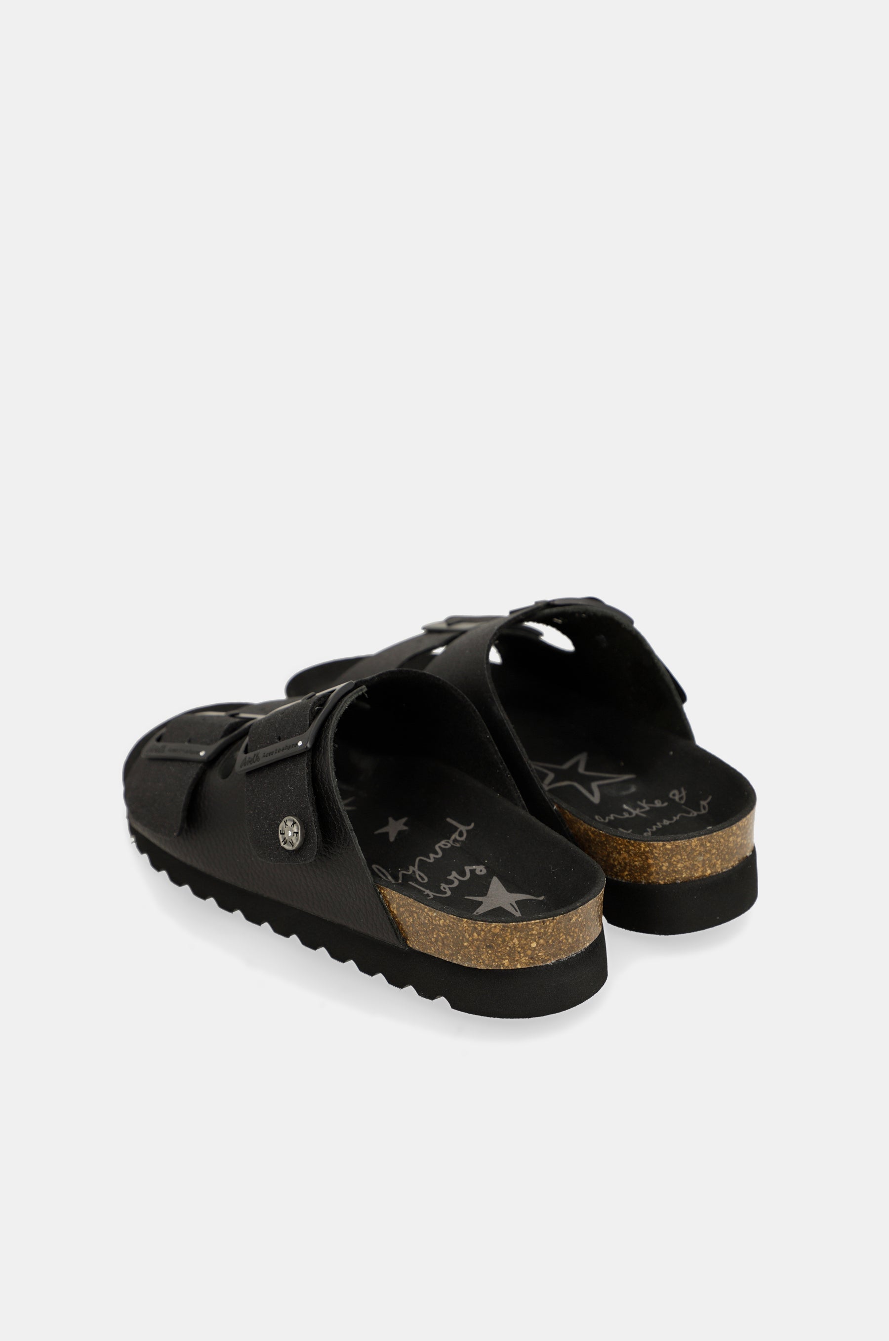 Sandalias bio de mujer negro