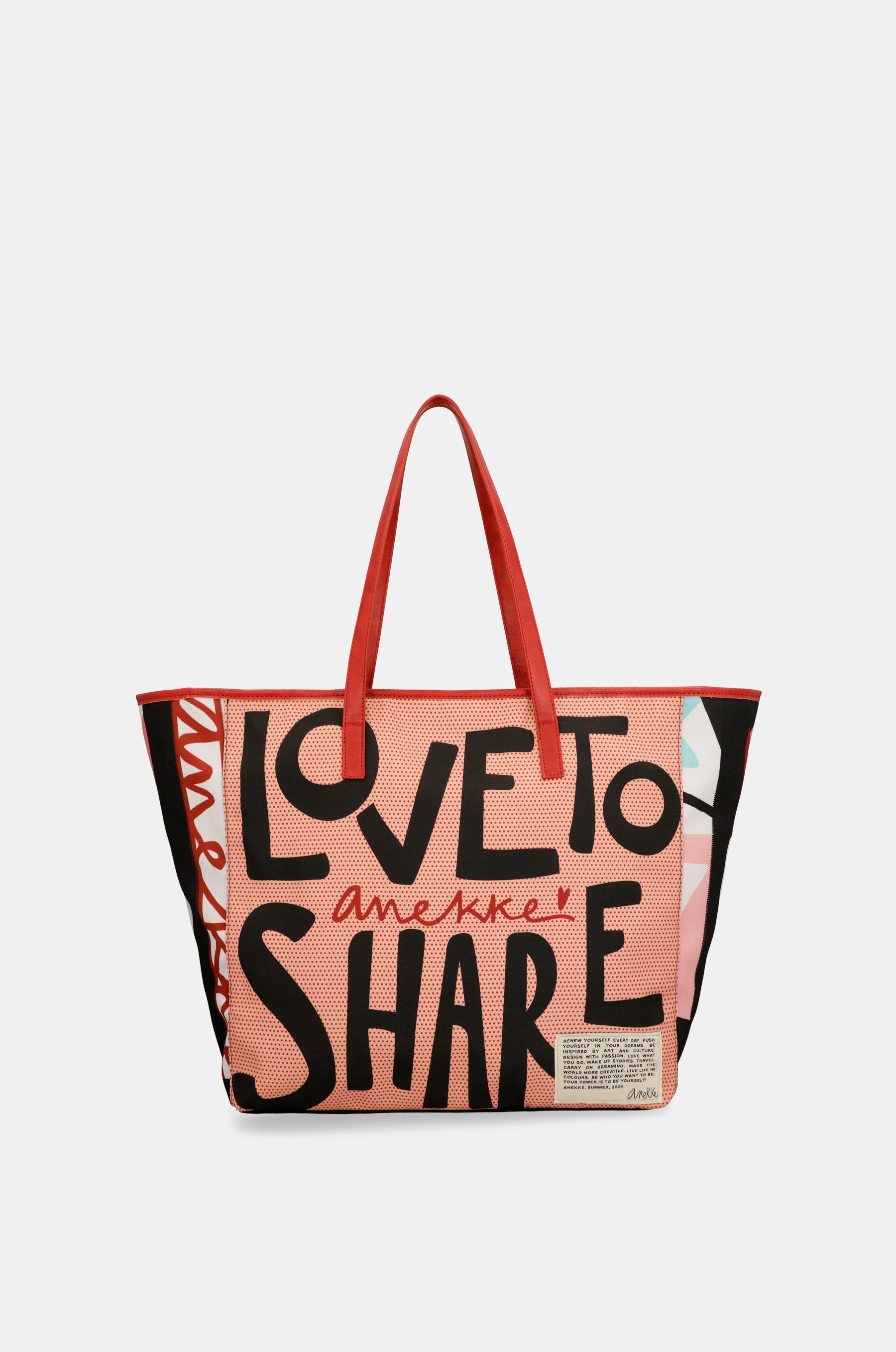 Bolso de playa Love to share
