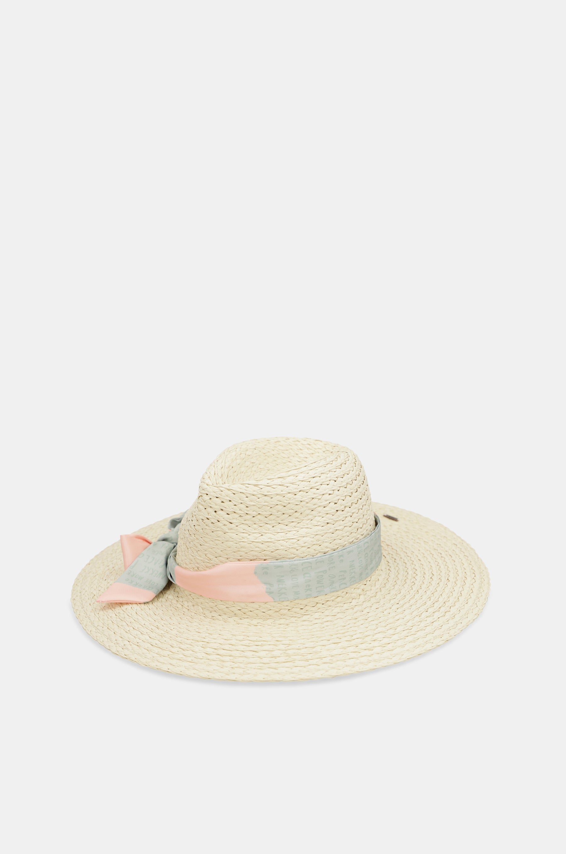 Sombrero rafia crudo