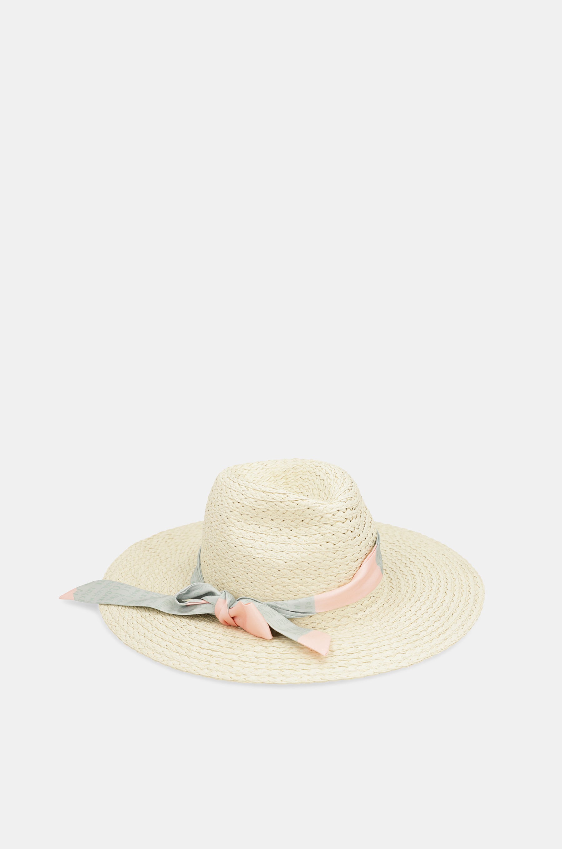 Sombrero rafia crudo