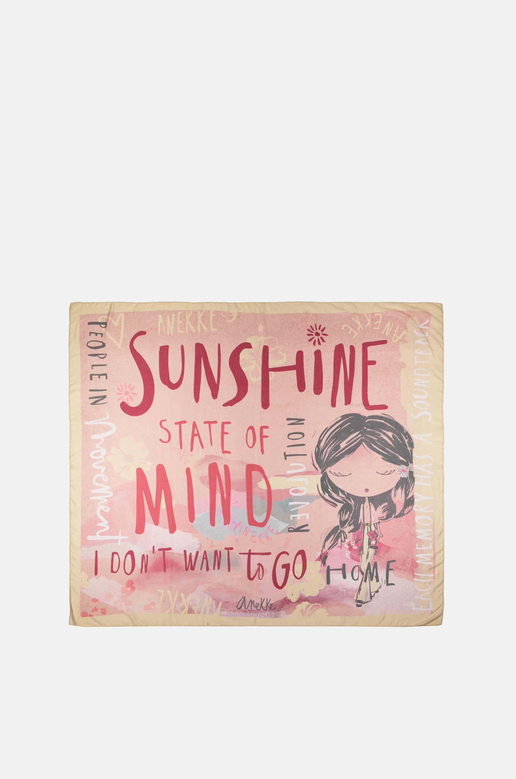 Sábana de playa Peace & Love