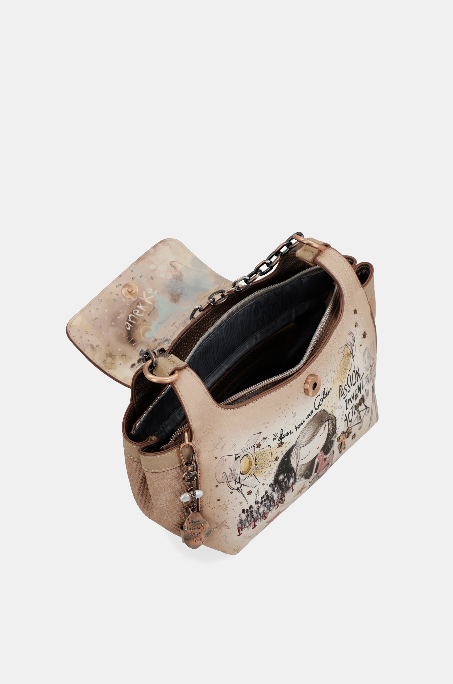 Bandolera con asa metálica Hollywood