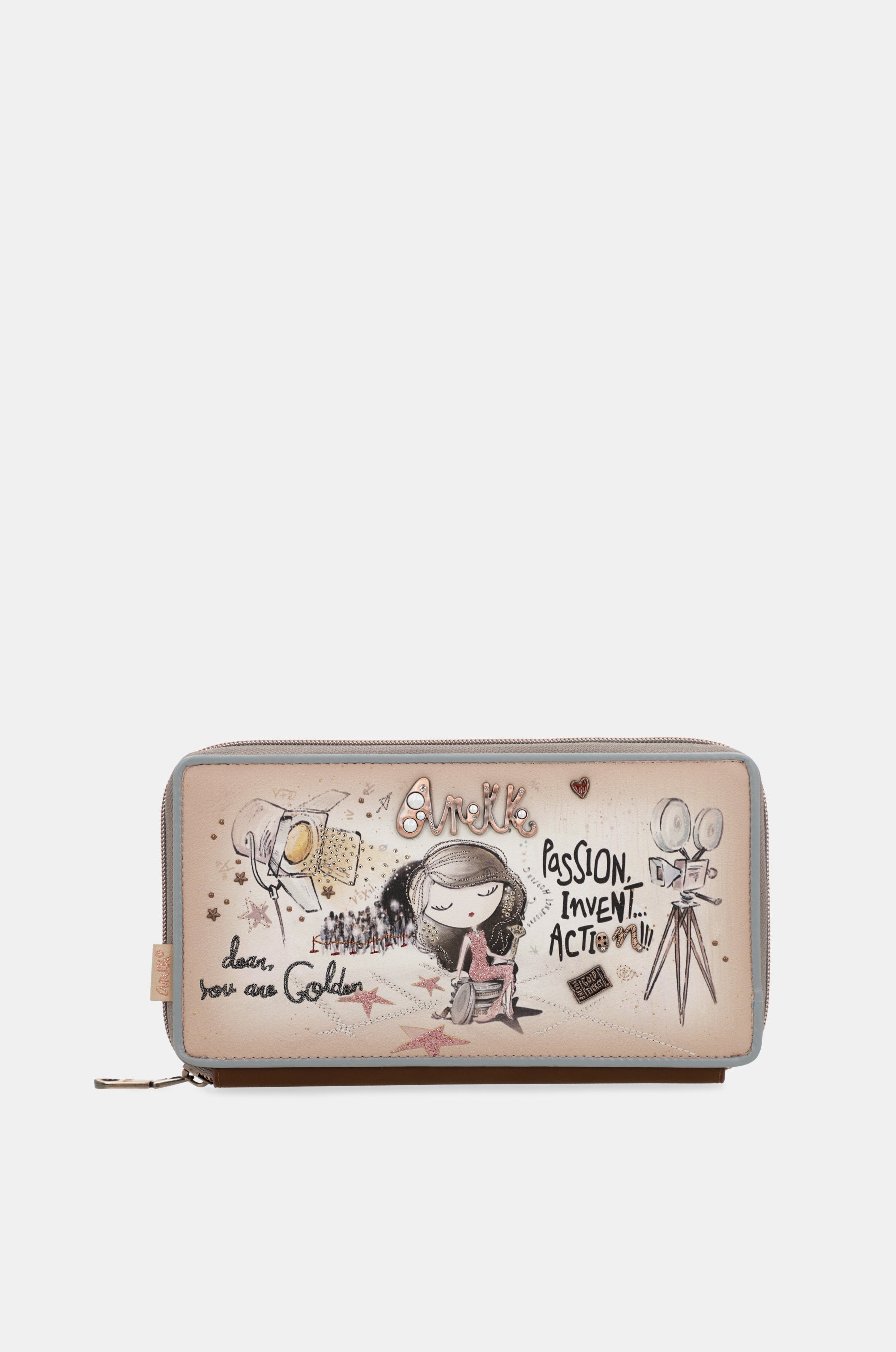 Cartera para pasaporte RFID Hollywood