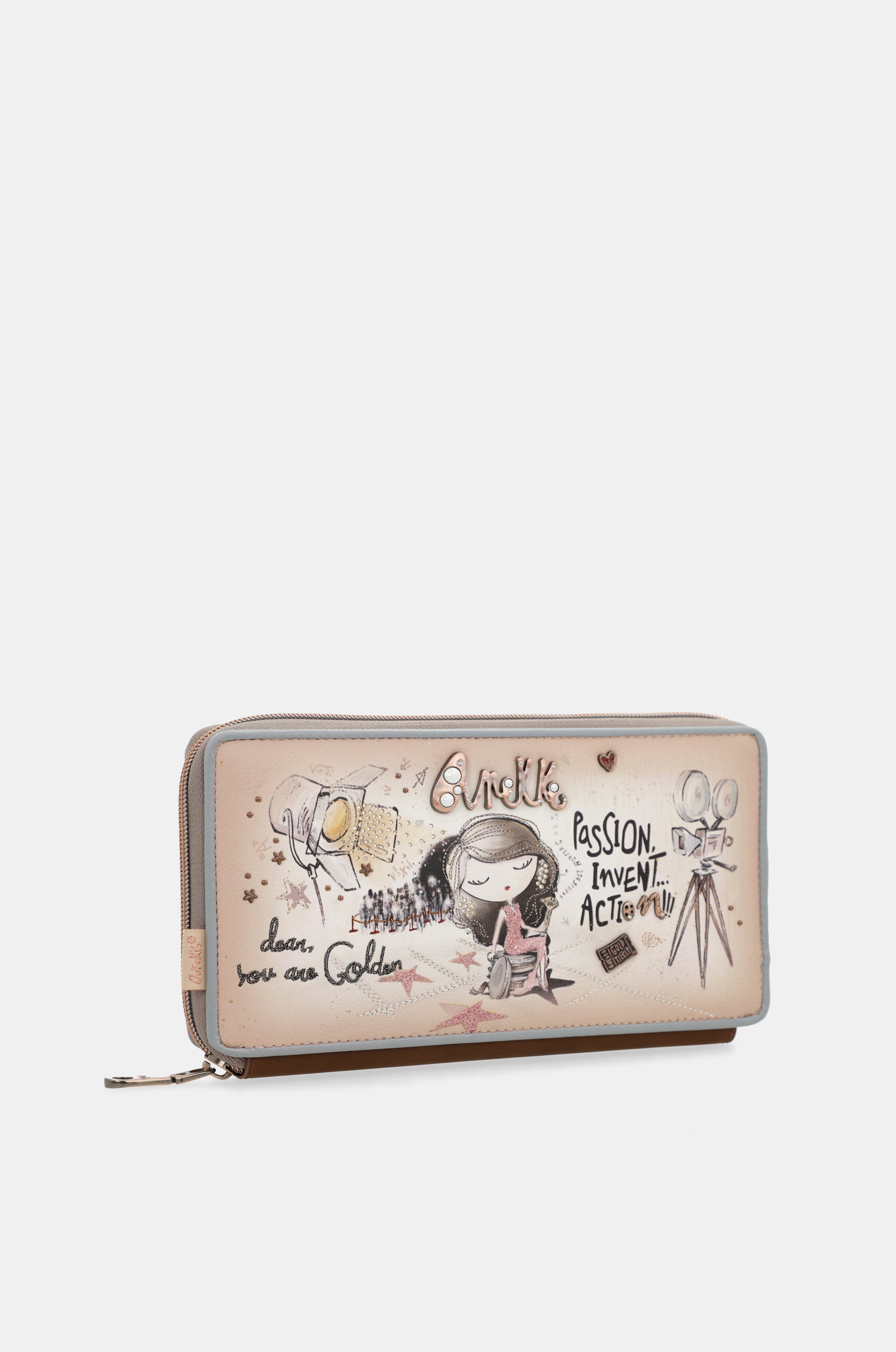 Cartera para pasaporte RFID Hollywood