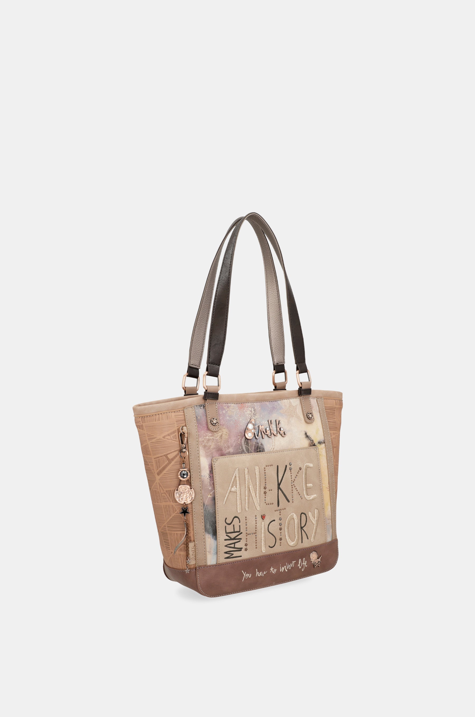Bolso de hombro grande Stars