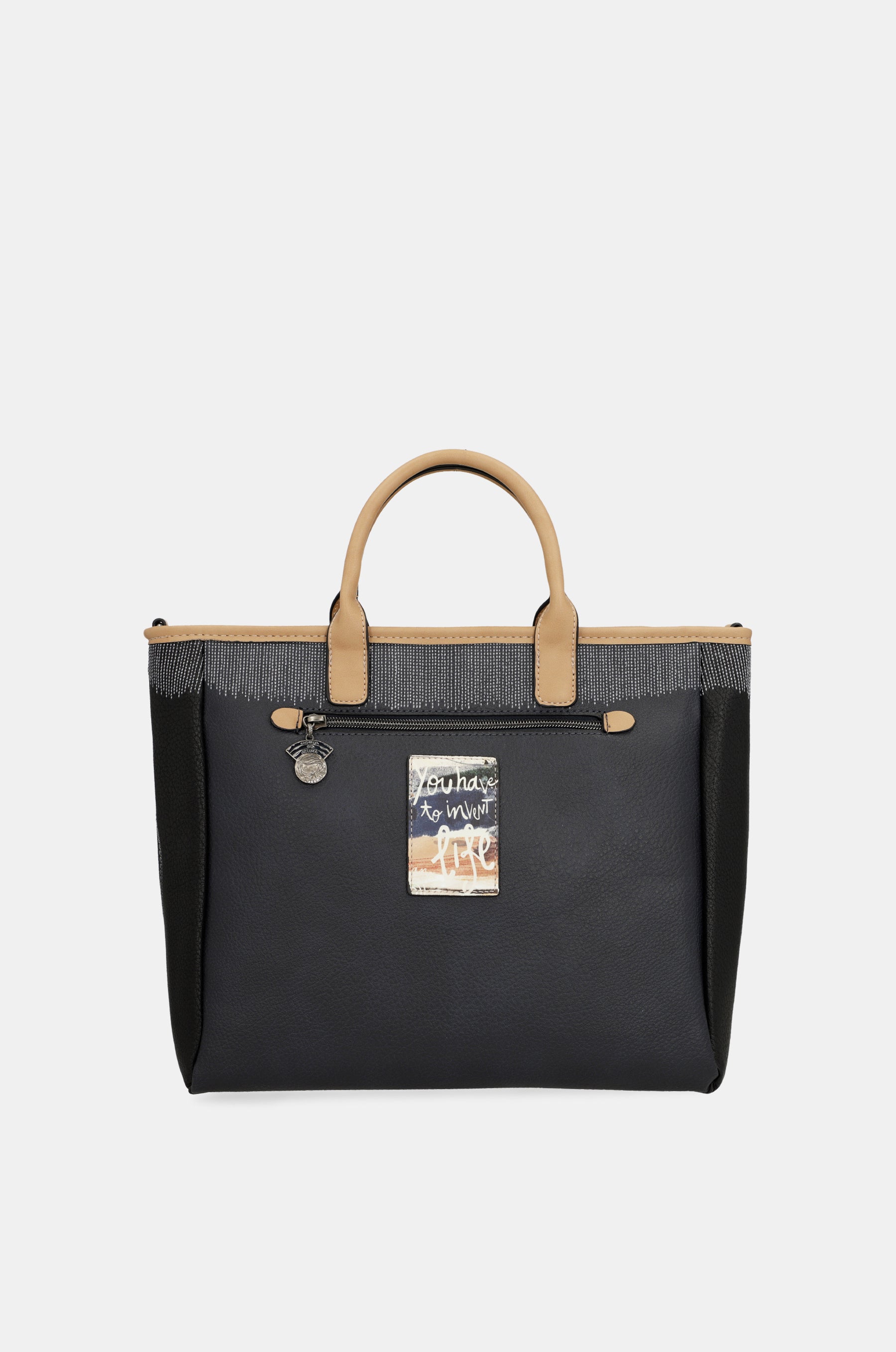 Tote azul marino Studio