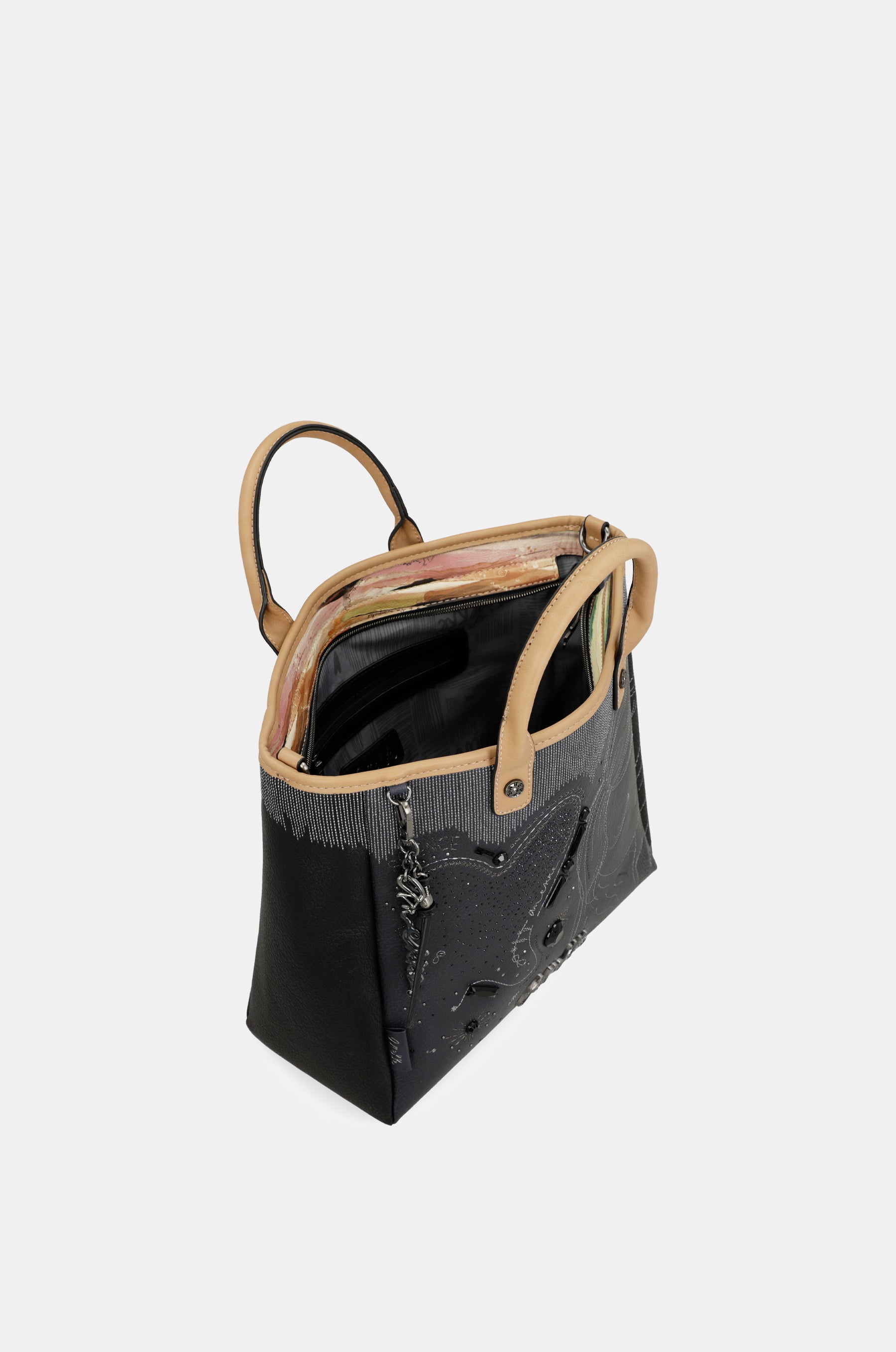 Tote azul marino Studio