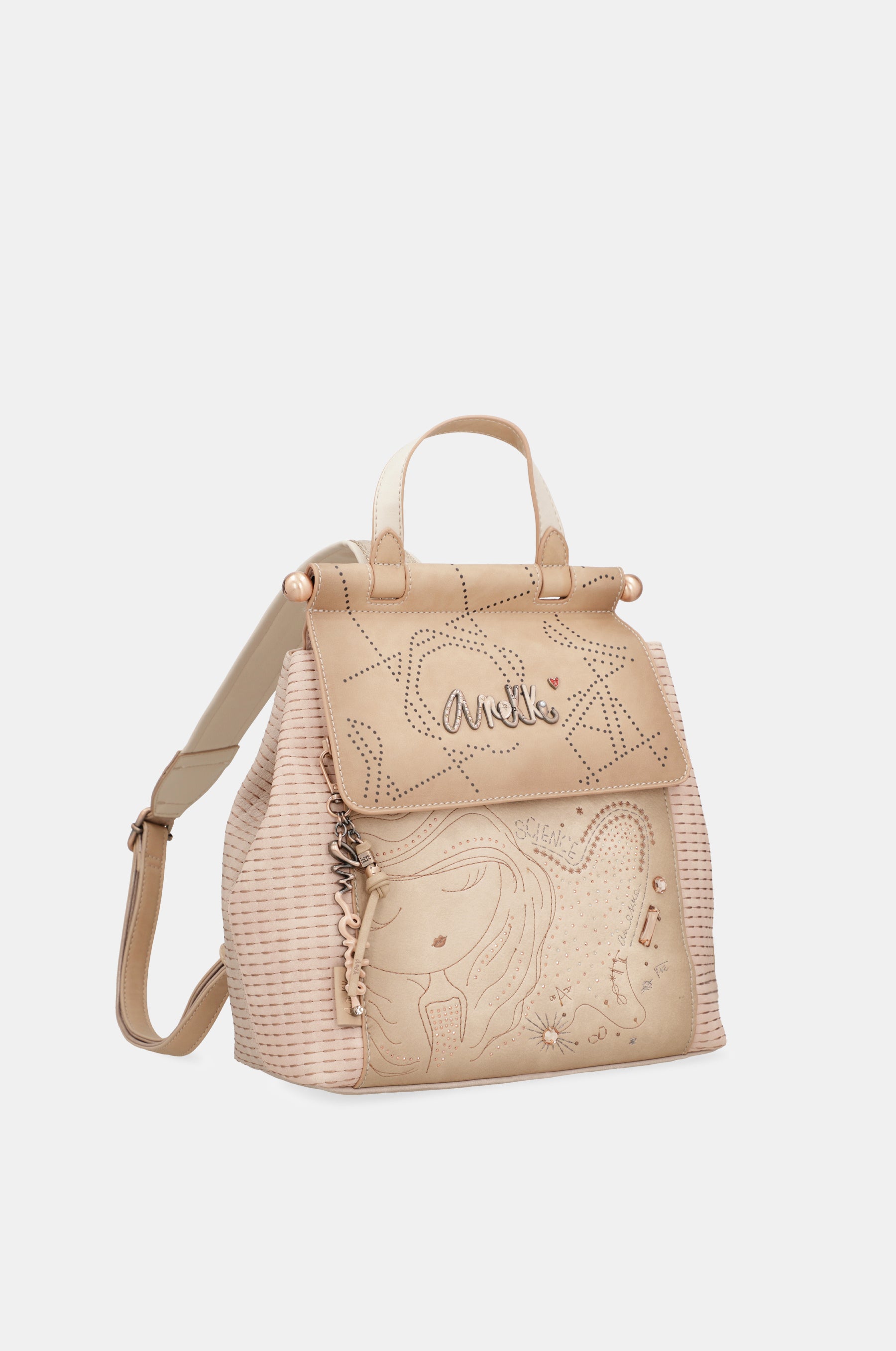 Mochila con solapa Nude Studio