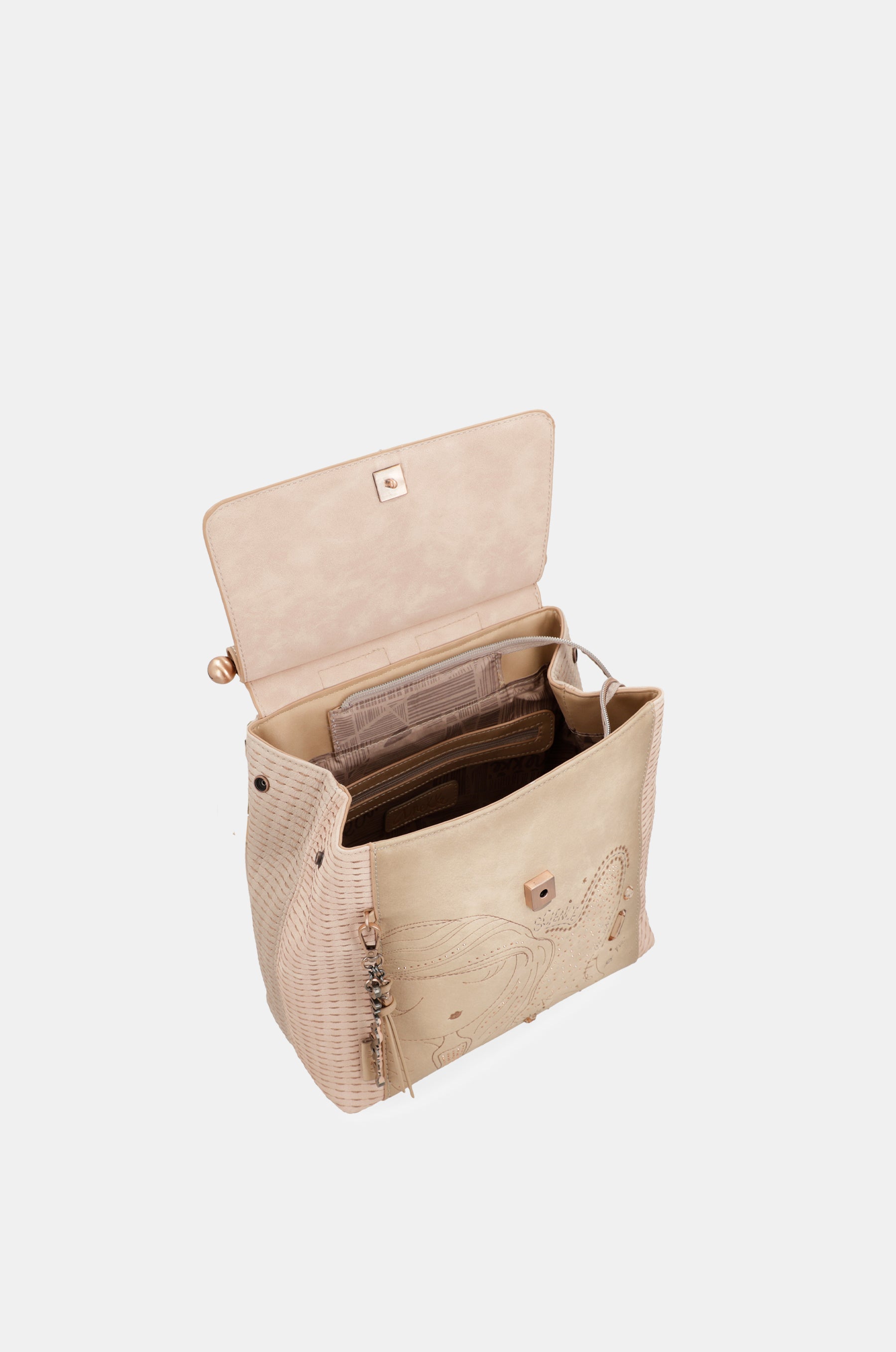 Mochila con solapa Nude Studio