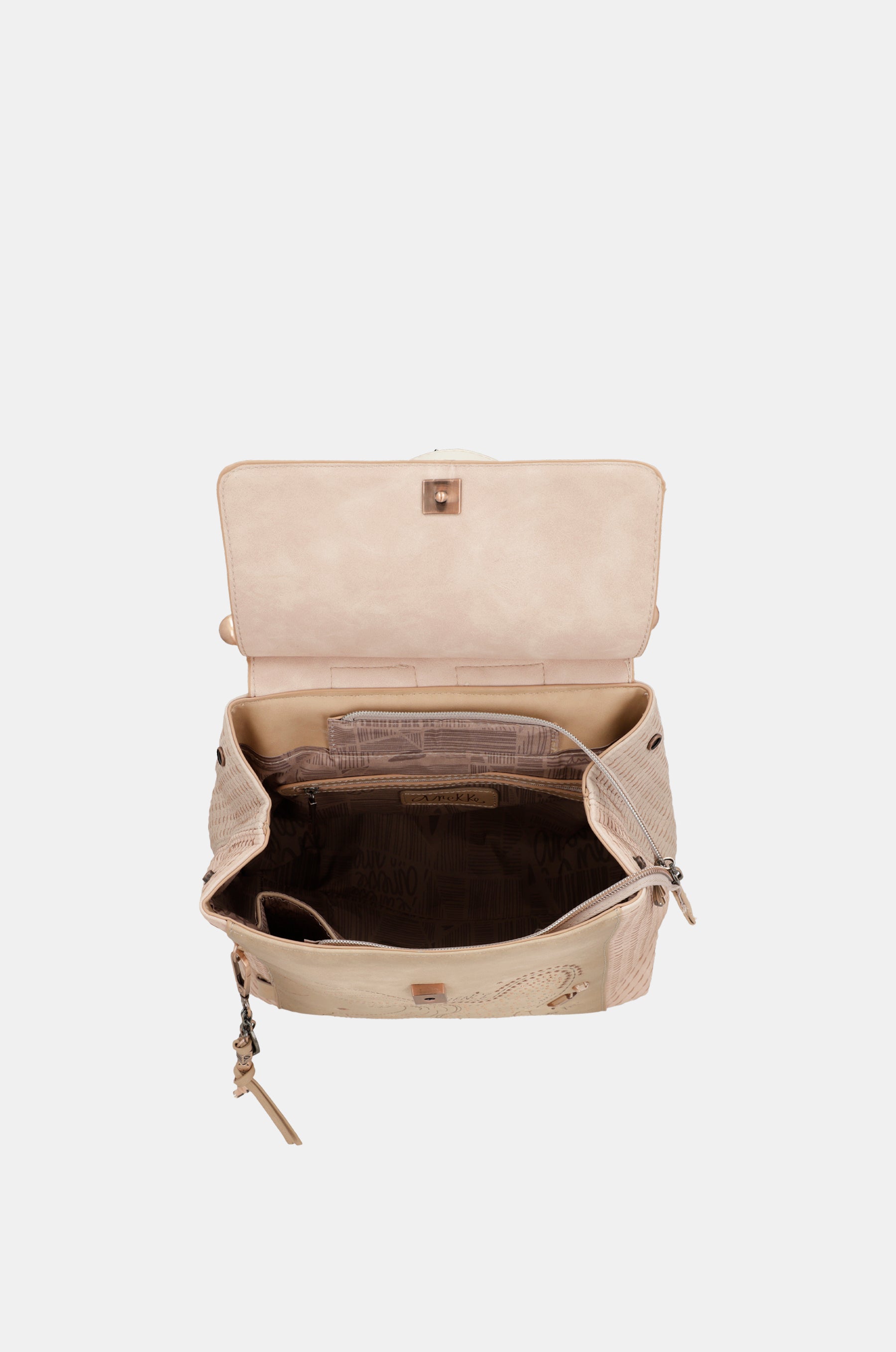 Mochila con solapa Nude Studio