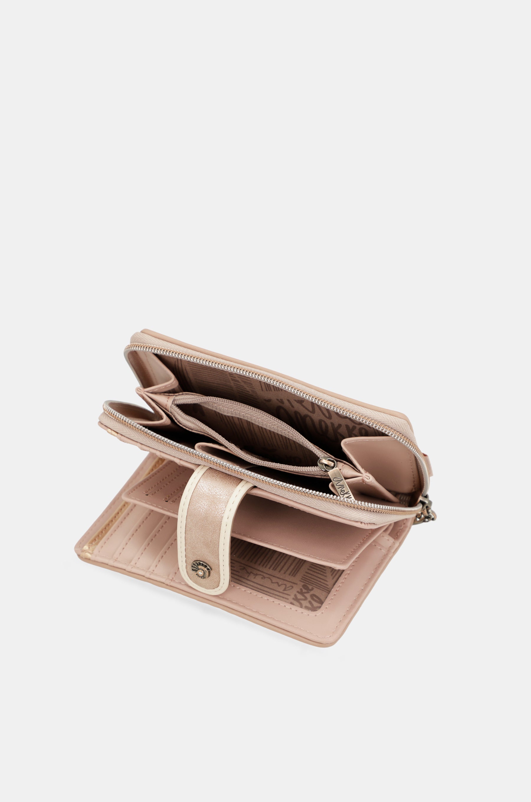 Billetero RFID mediano Nude Studio