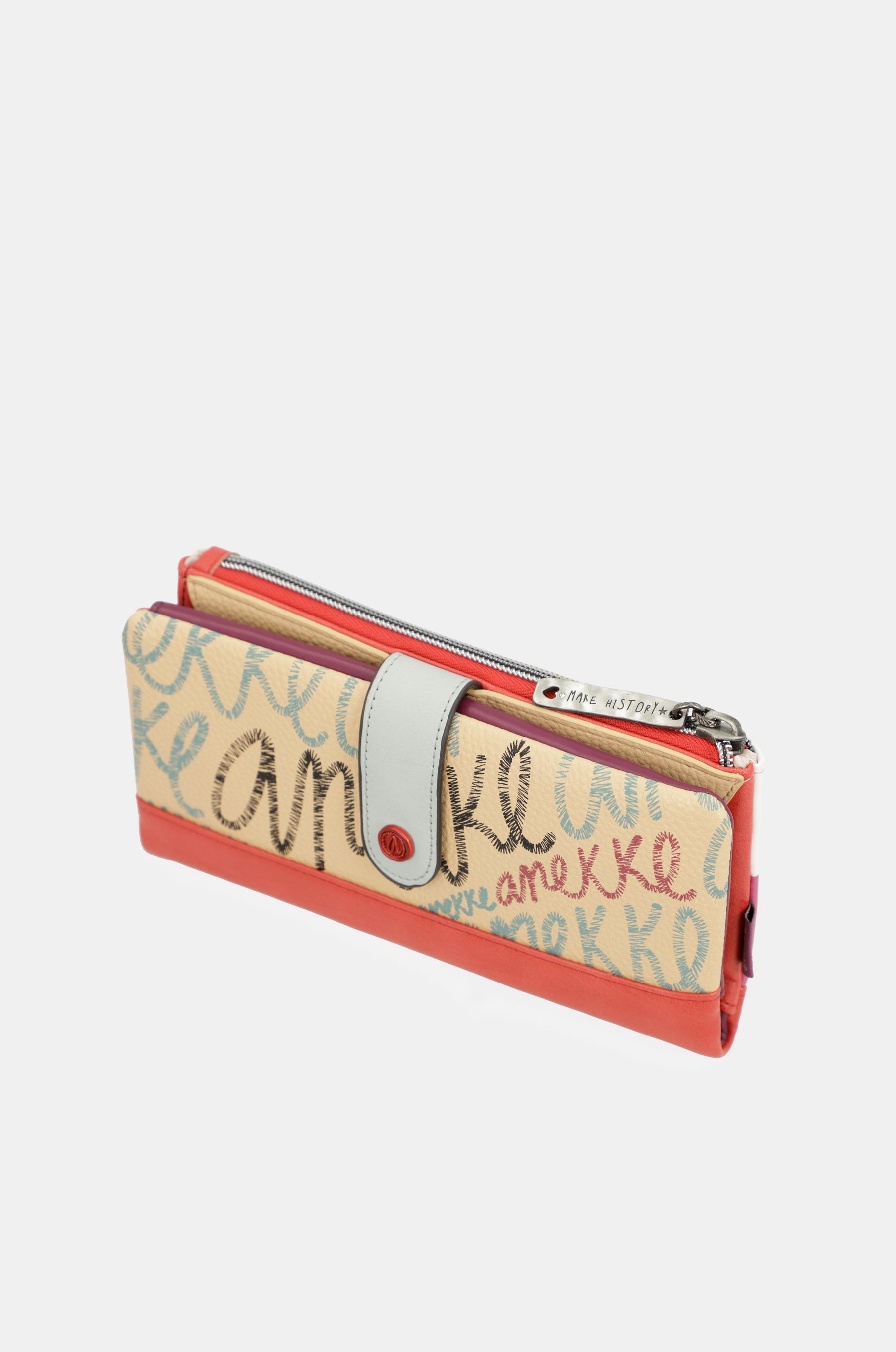 Billetero RFID grande flexible Fashion