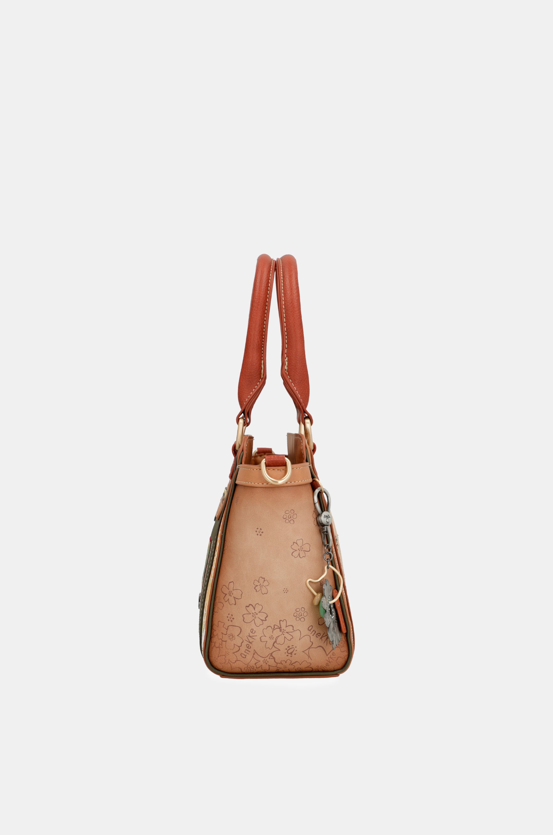 Bolso bowling Peace & Love Camel