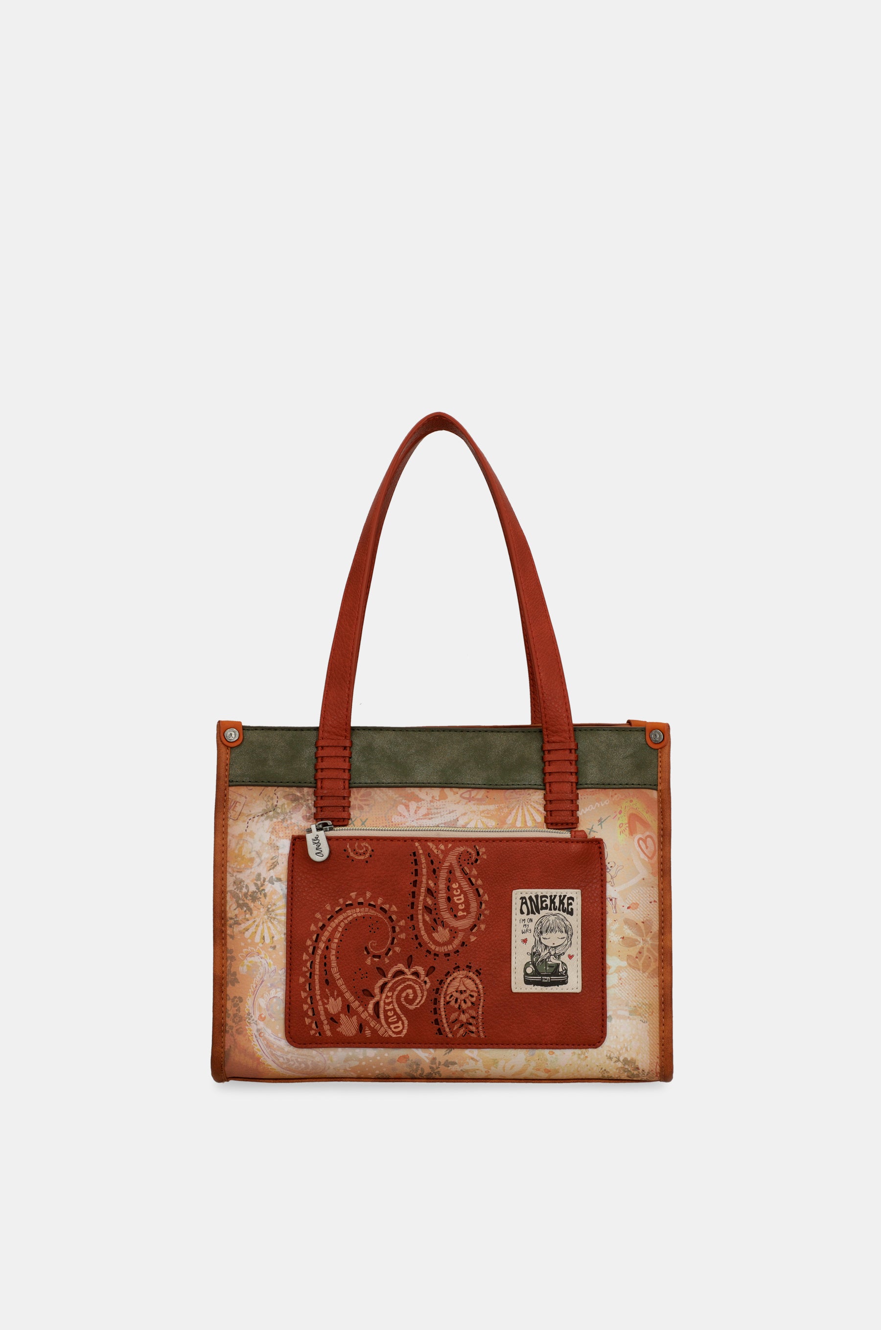 Tote Peace & Love Camel