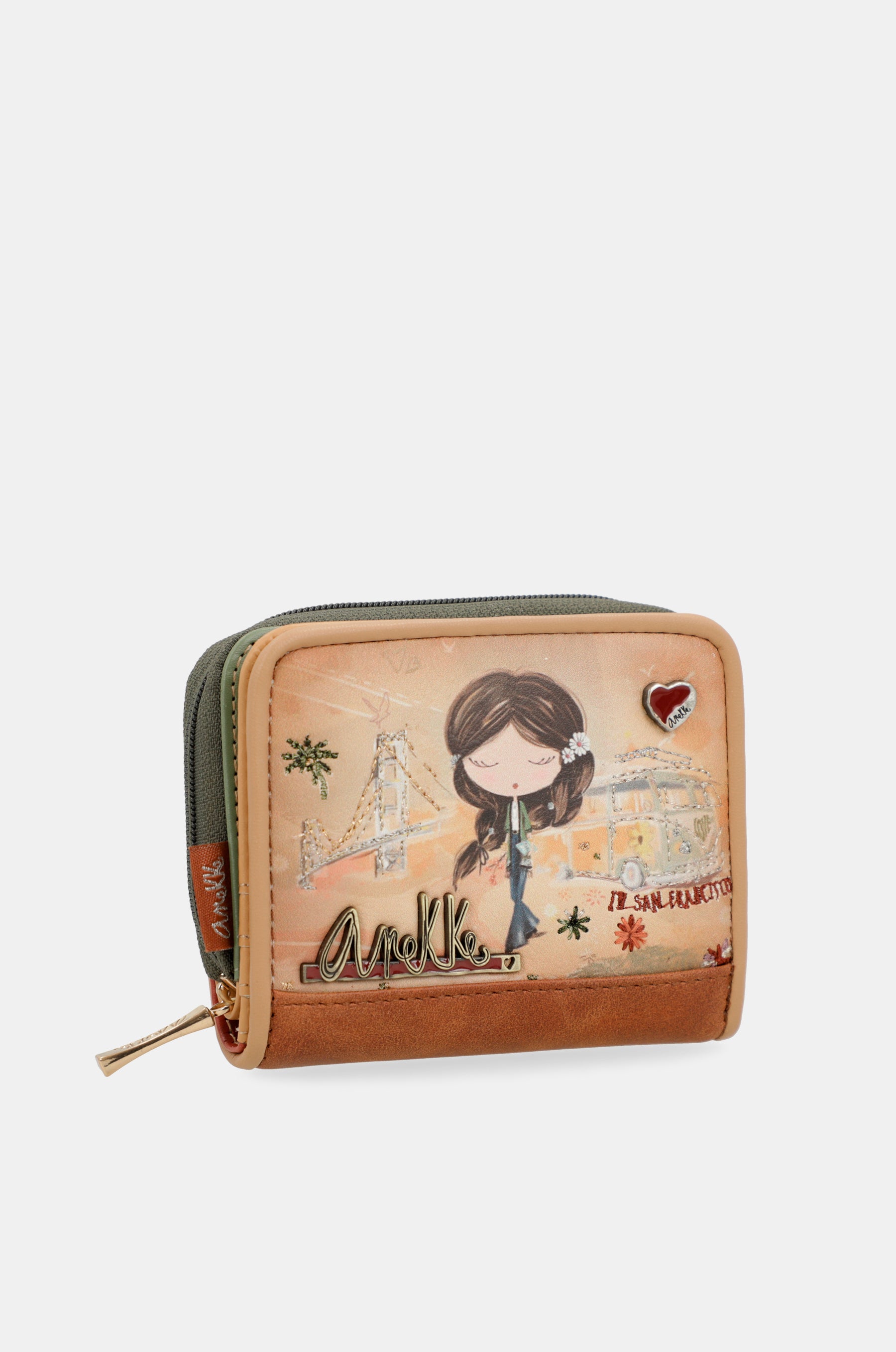 Billetero RFID Anekke Peace & Love Camel