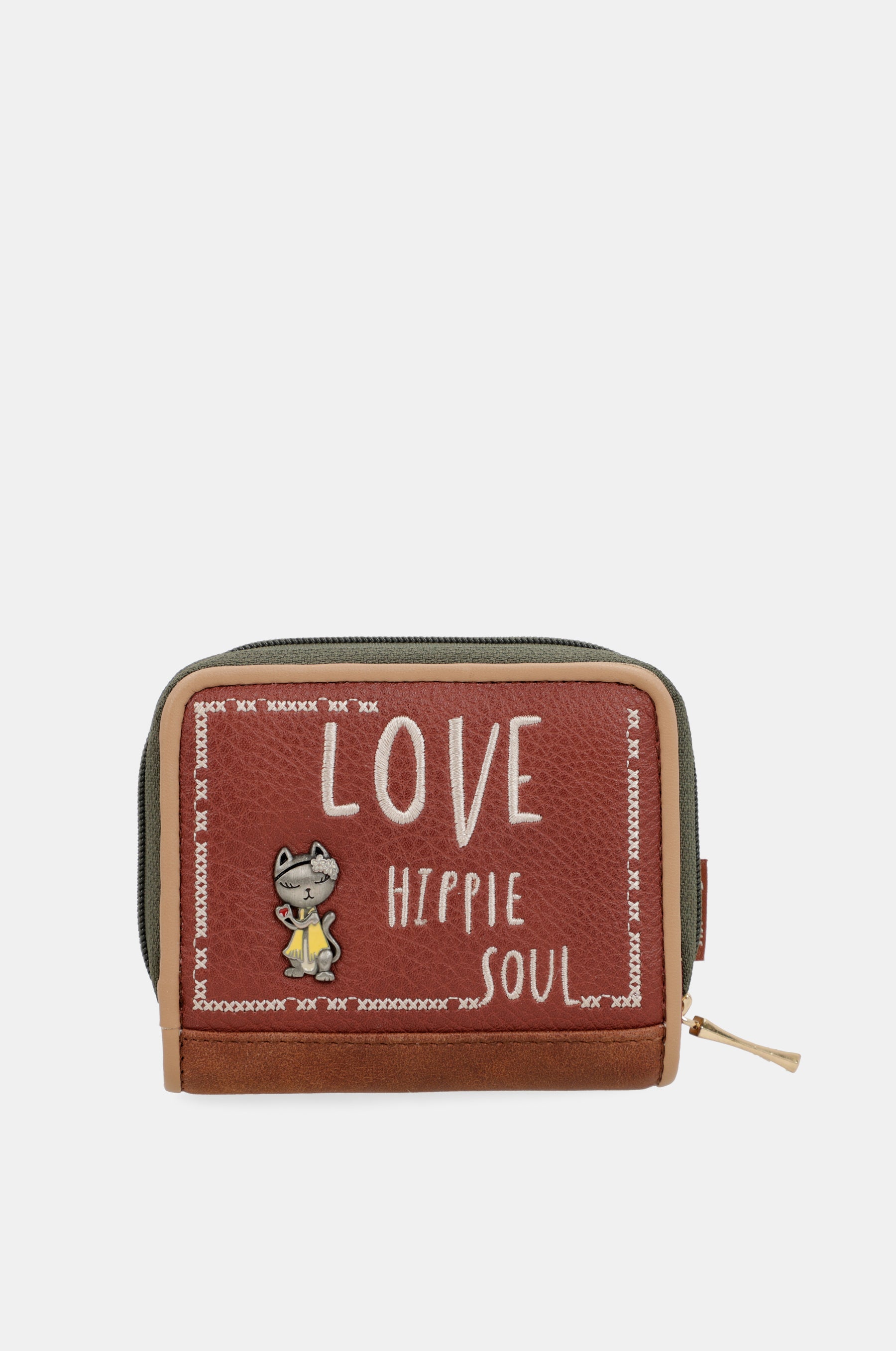 Billetero RFID Anekke Peace & Love Camel