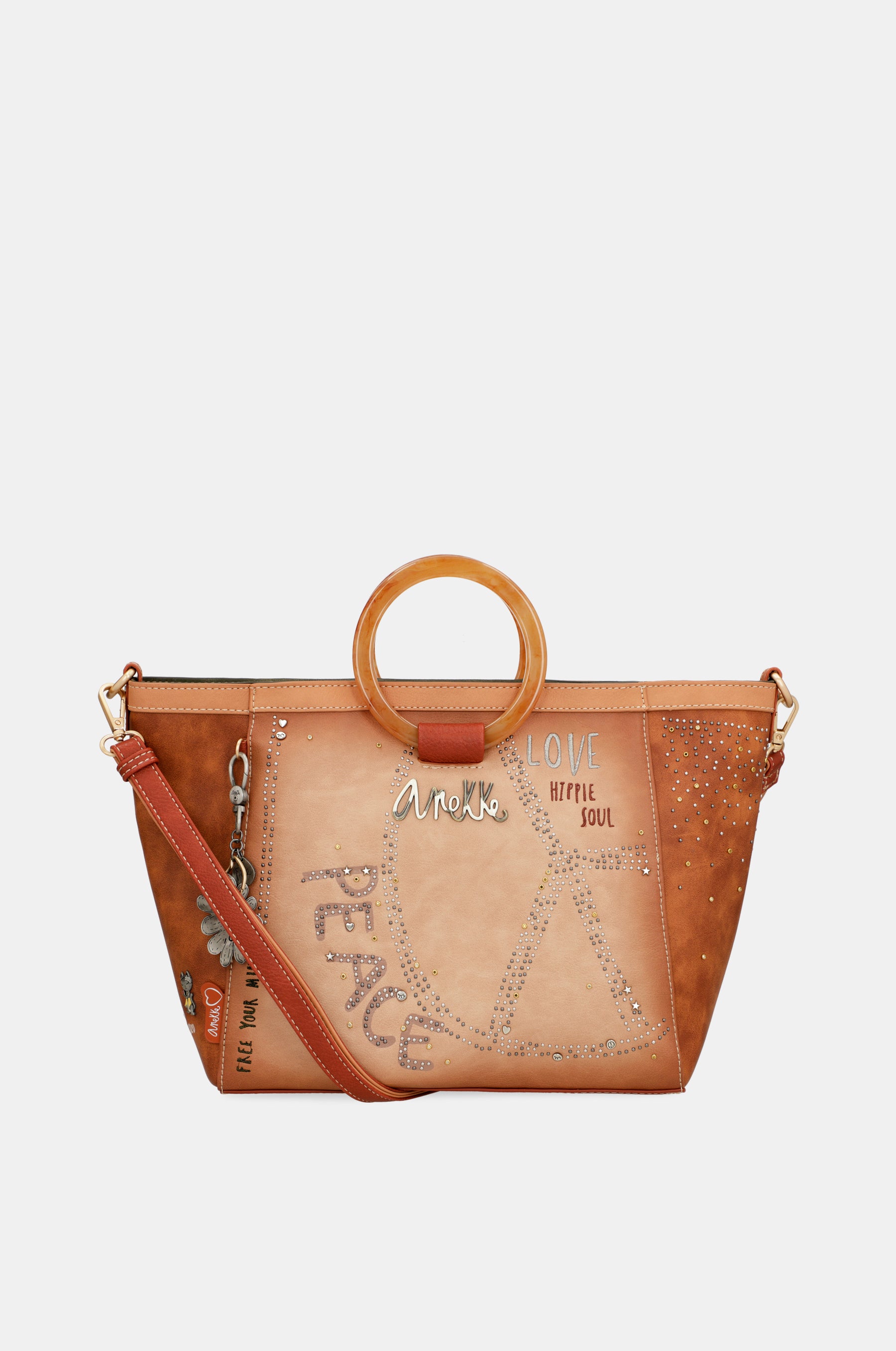 Bandolera asas redondas Flowers