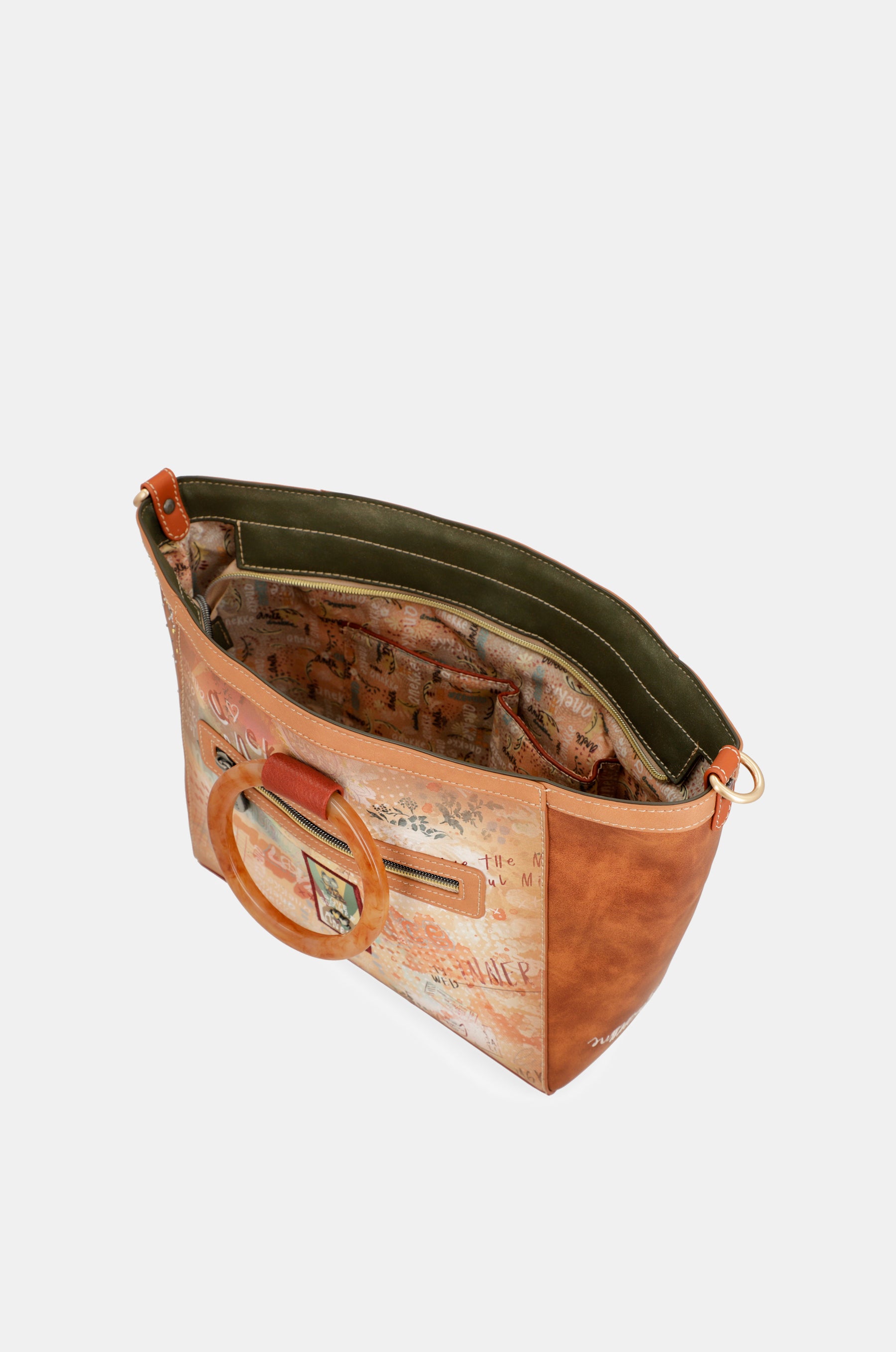 Bandolera asas redondas Flowers